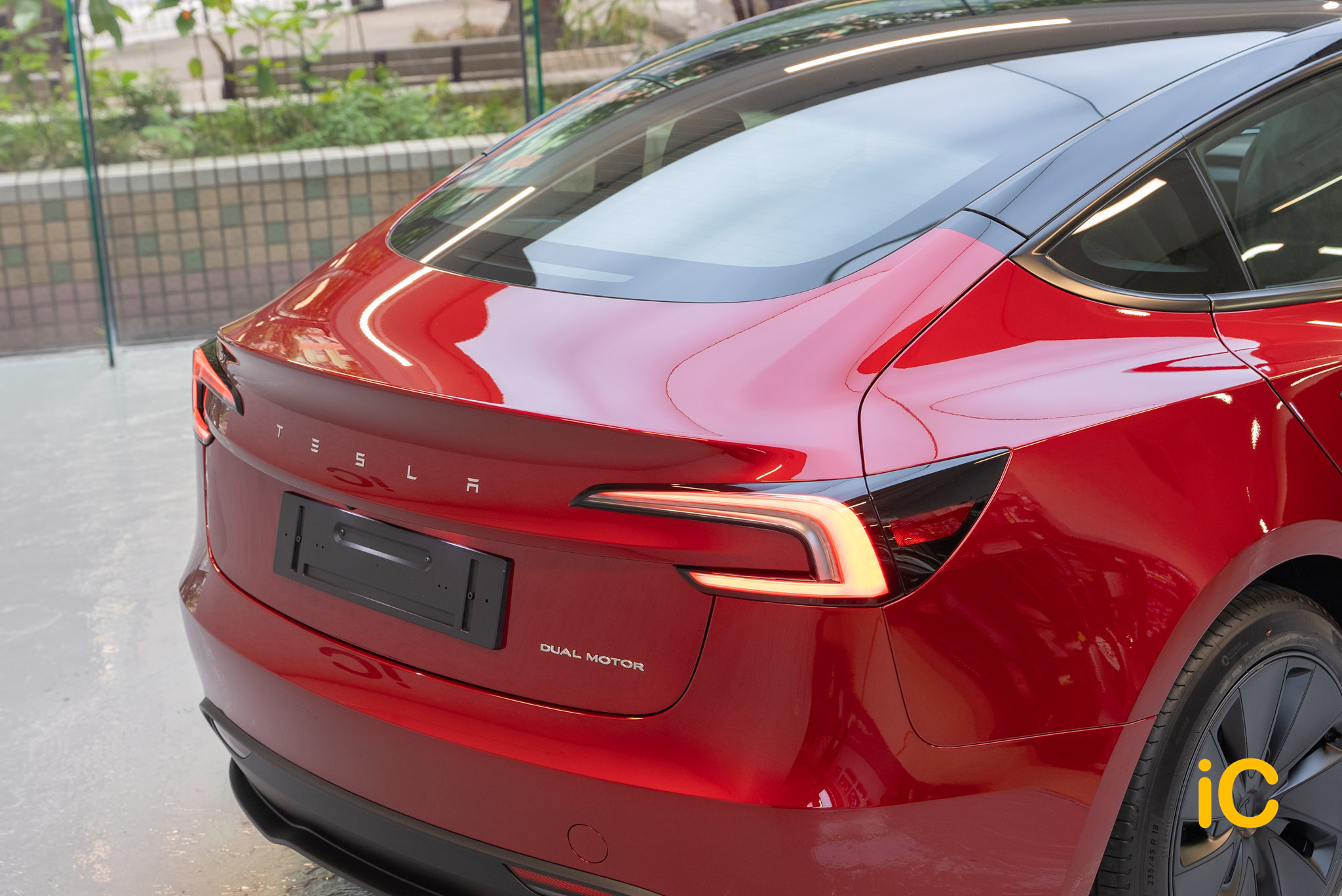 Tesla Model 3 透明 PPF 施工作品