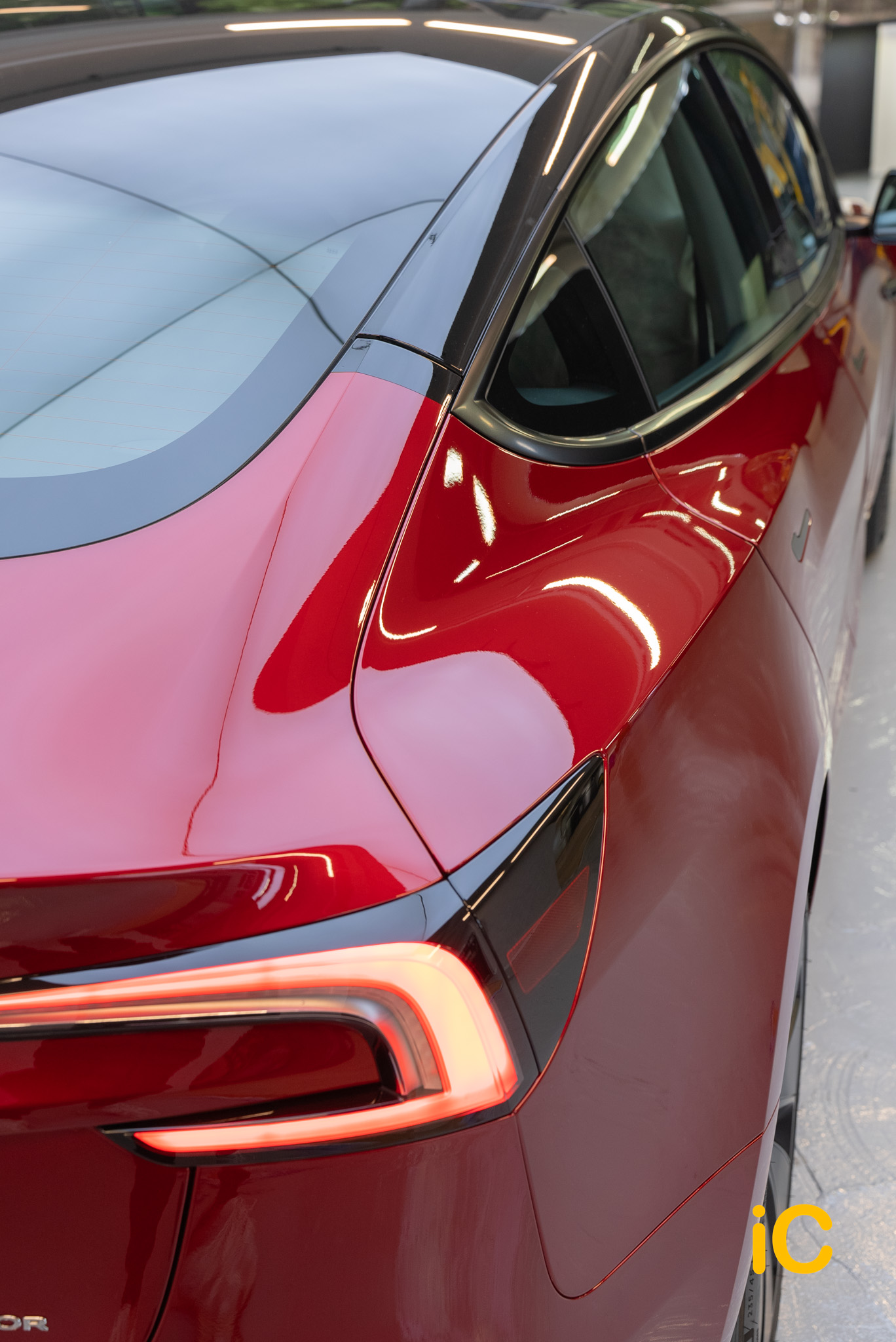 Tesla Model 3 透明 PPF 施工作品