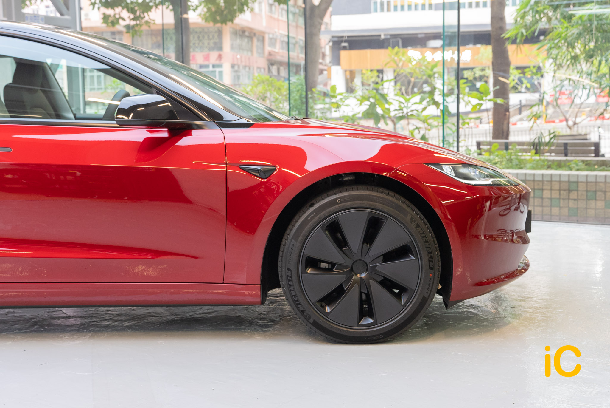 Tesla Model 3 透明 PPF 施工作品