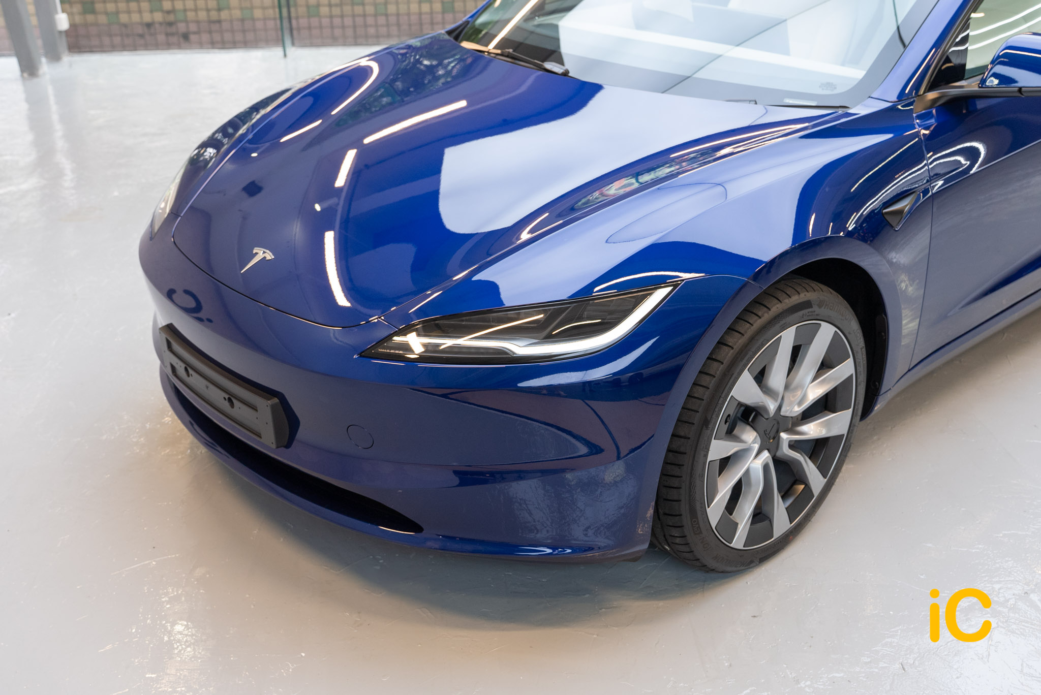 Tesla Model 3 透明 PPF 施工作品