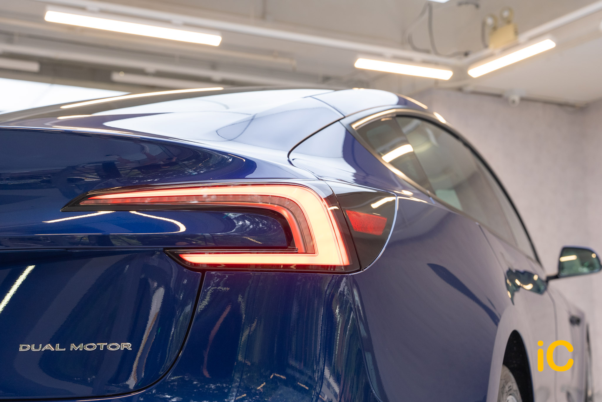 Tesla Model 3 透明 PPF 施工作品