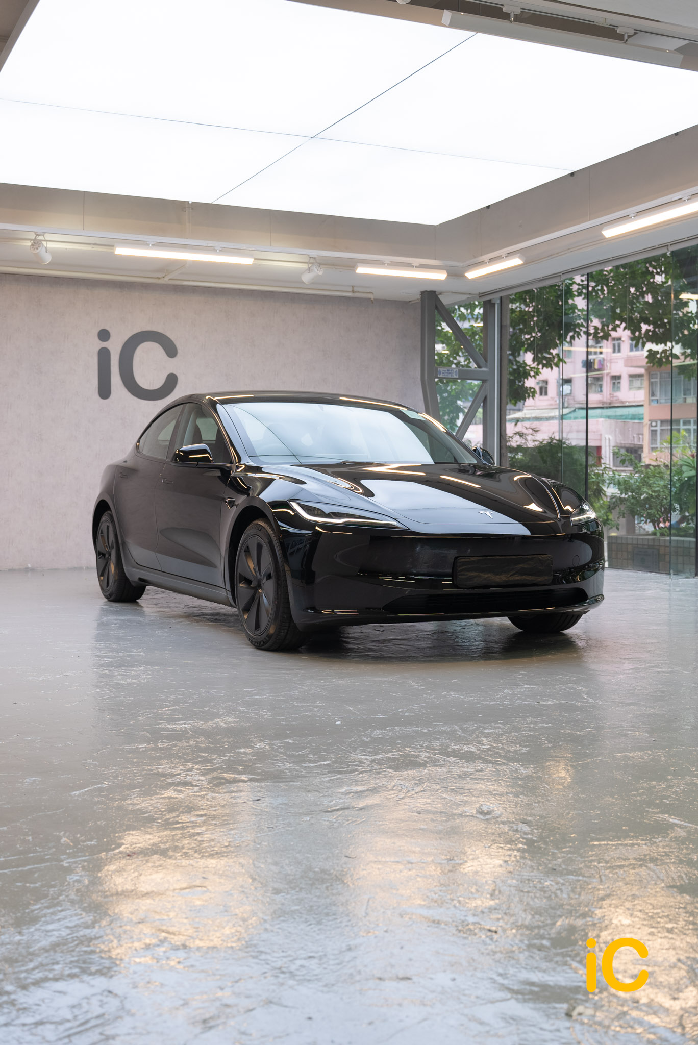 Tesla Model 3 透明 PPF 施工作品