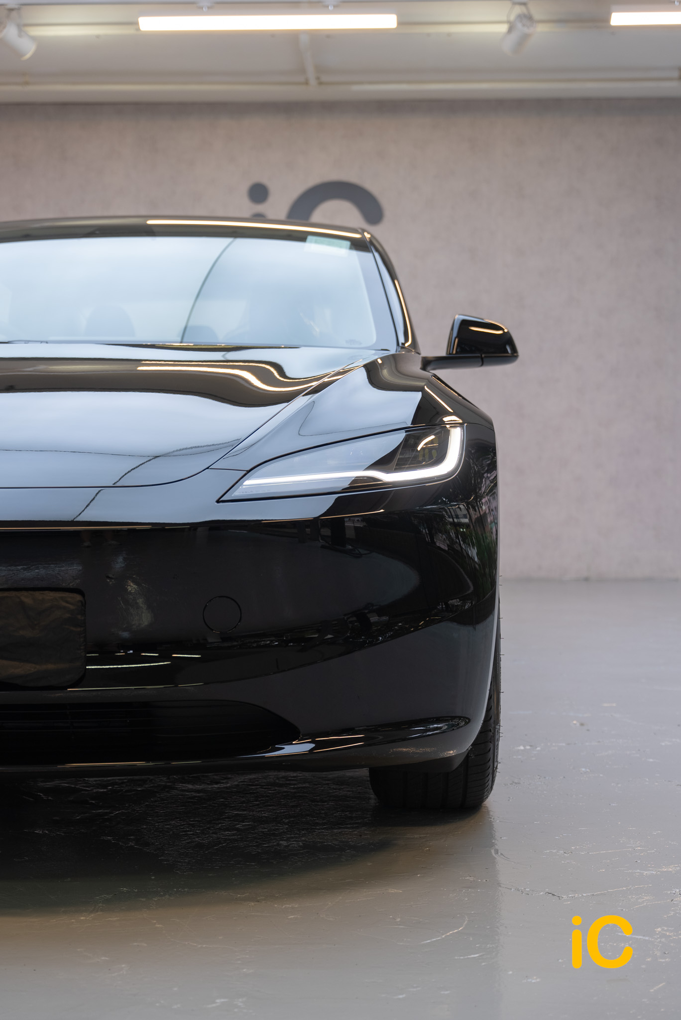 Tesla Model 3 透明 PPF 施工作品