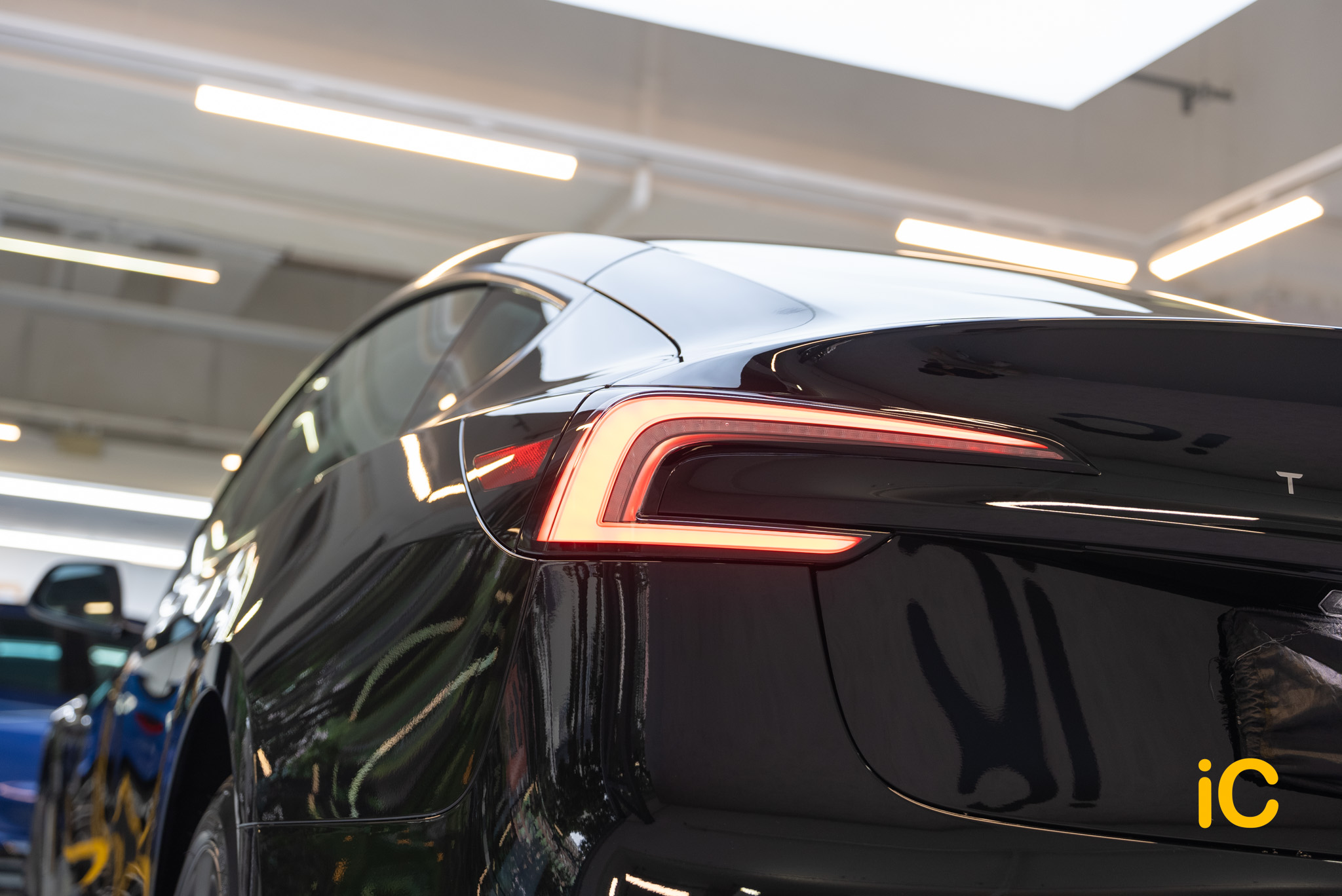 Tesla Model 3 透明 PPF 施工作品