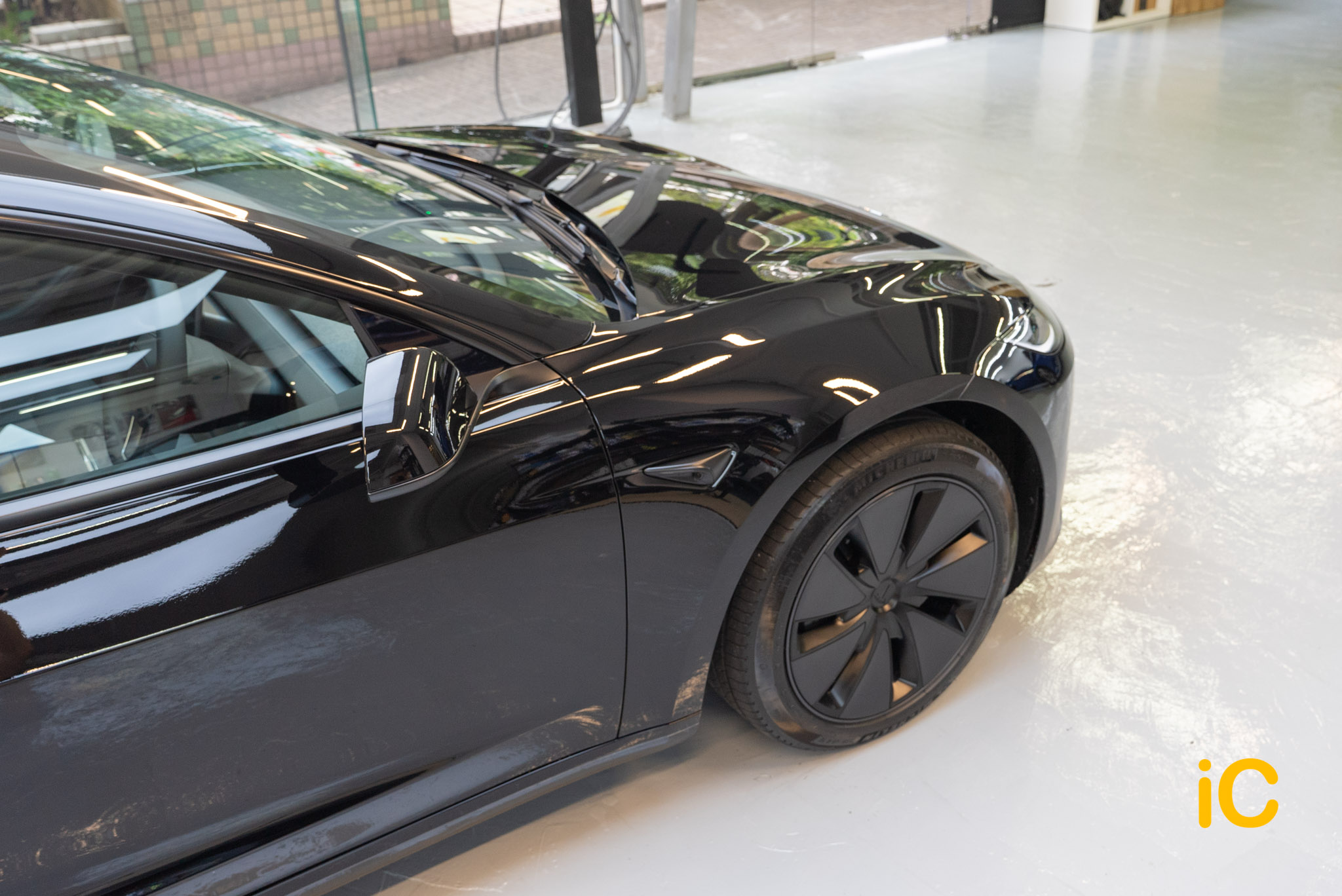 Tesla Model 3 透明 PPF 施工作品