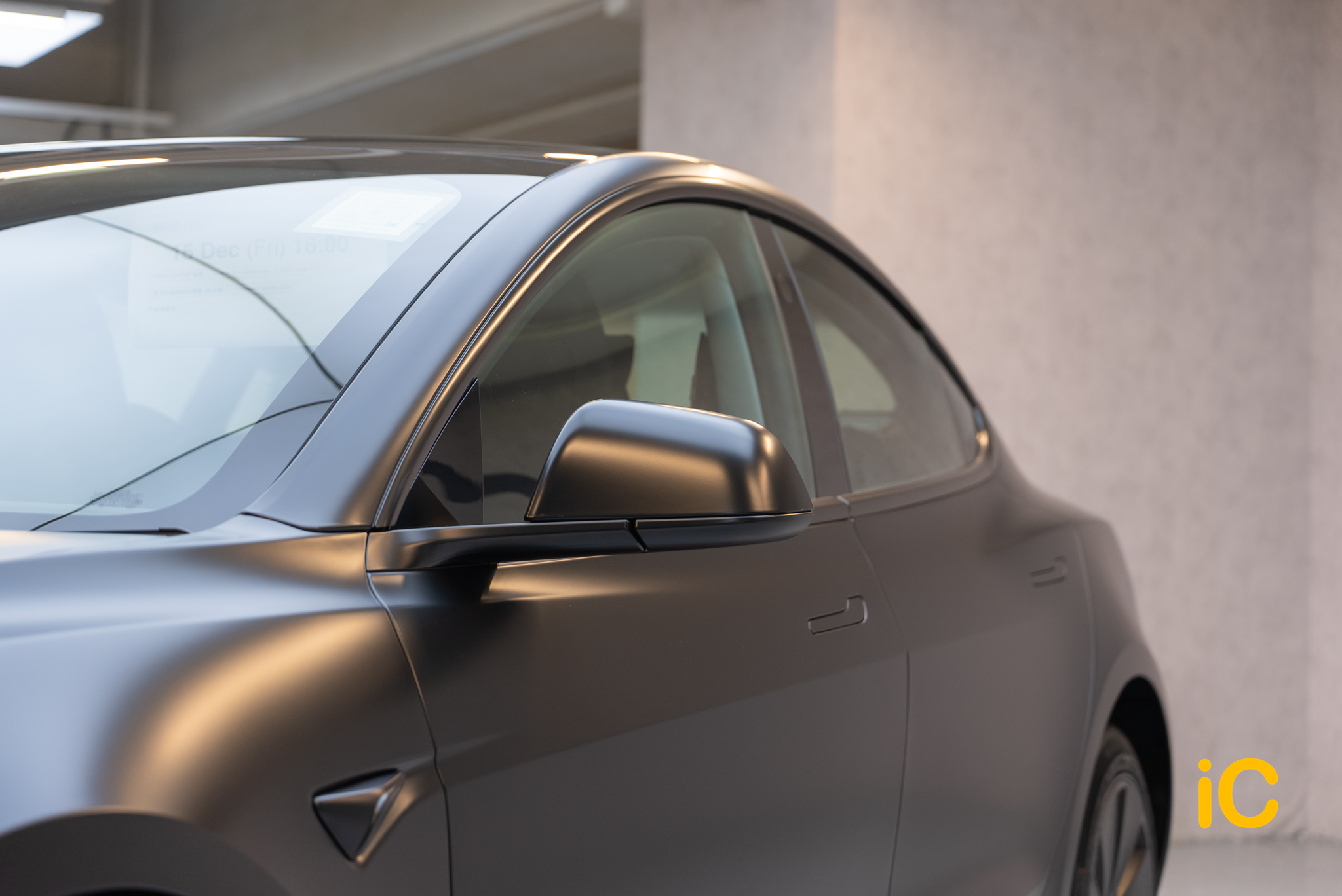 Tesla Model 3 透明 PPF 施工作品