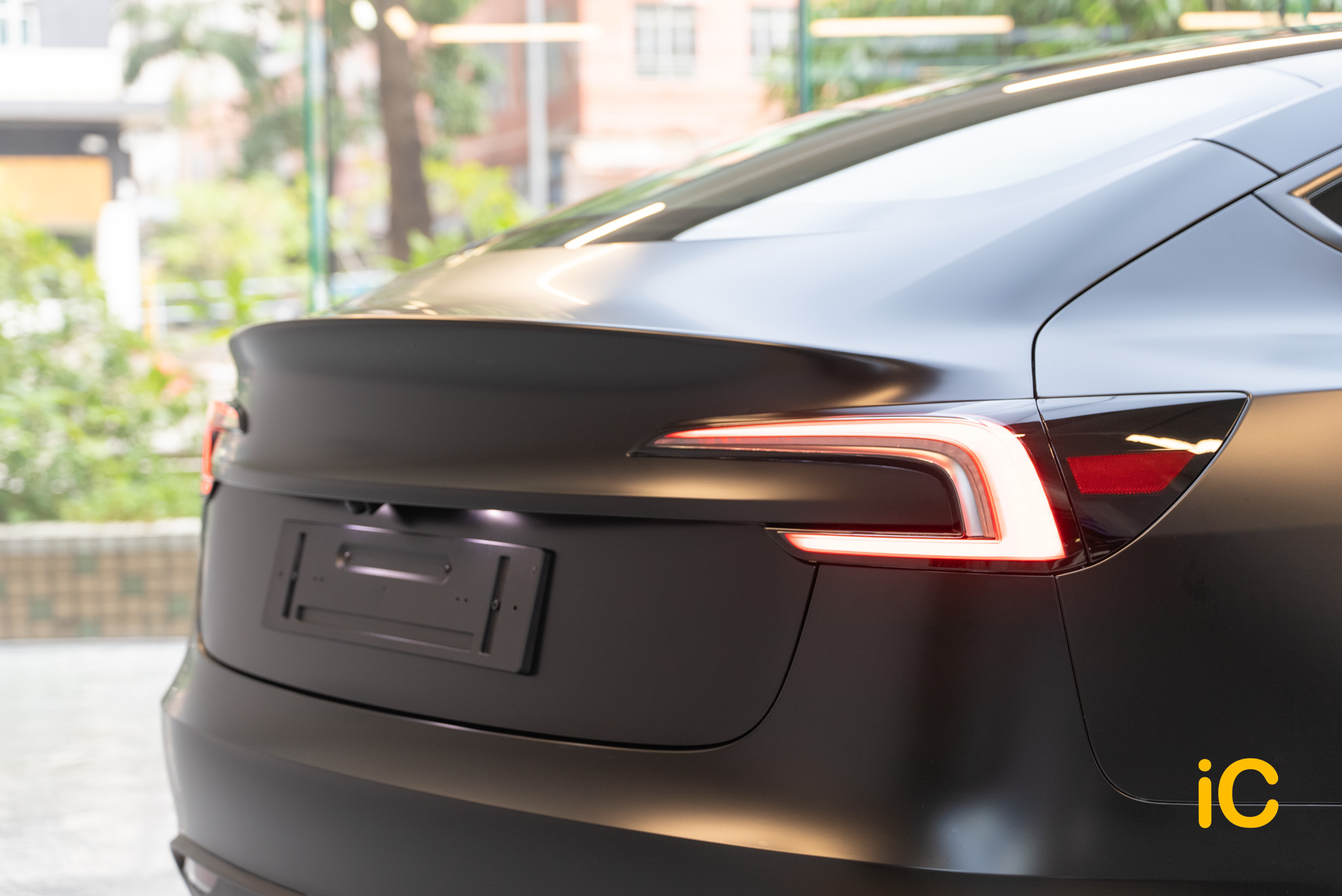 Tesla Model 3 透明 PPF 施工作品