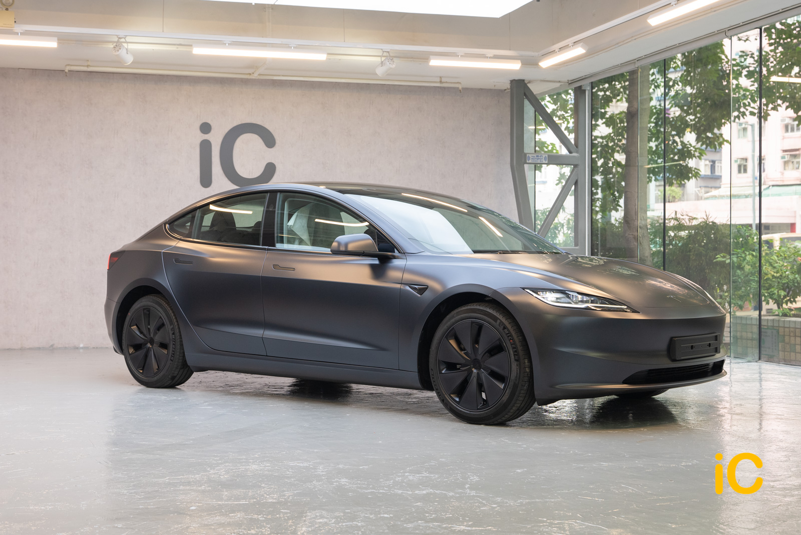Tesla Model 3 透明 PPF 施工作品