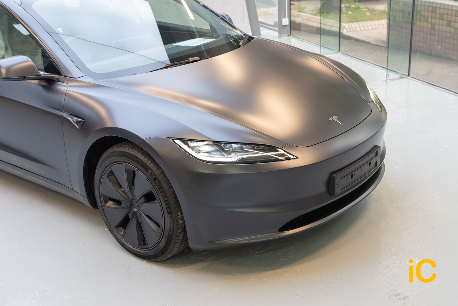 Tesla Model 3 透明 PPF 施工作品