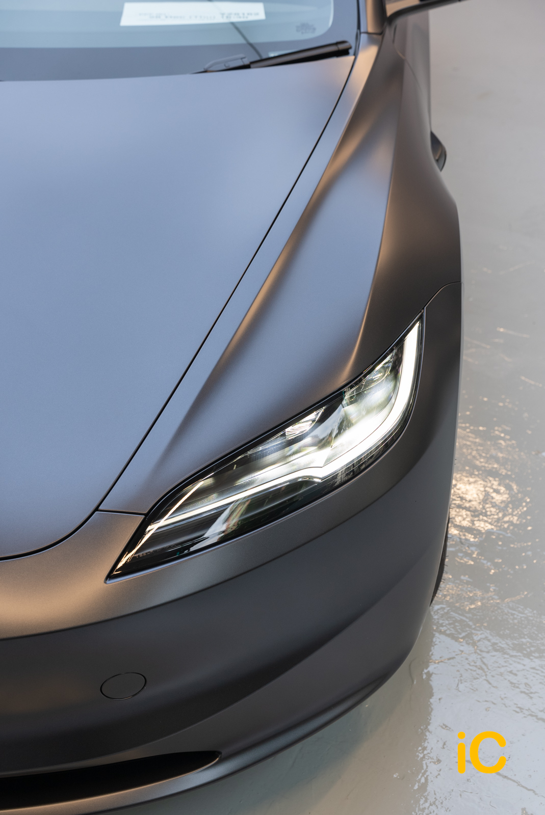 Tesla Model 3 透明 PPF 施工作品