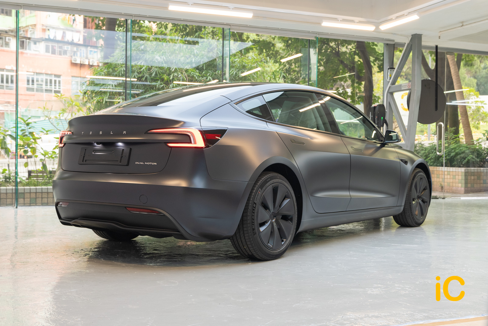 Tesla Model 3 透明 PPF 施工作品