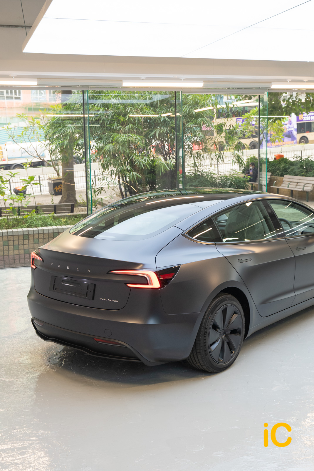 Tesla Model 3 透明 PPF 施工作品