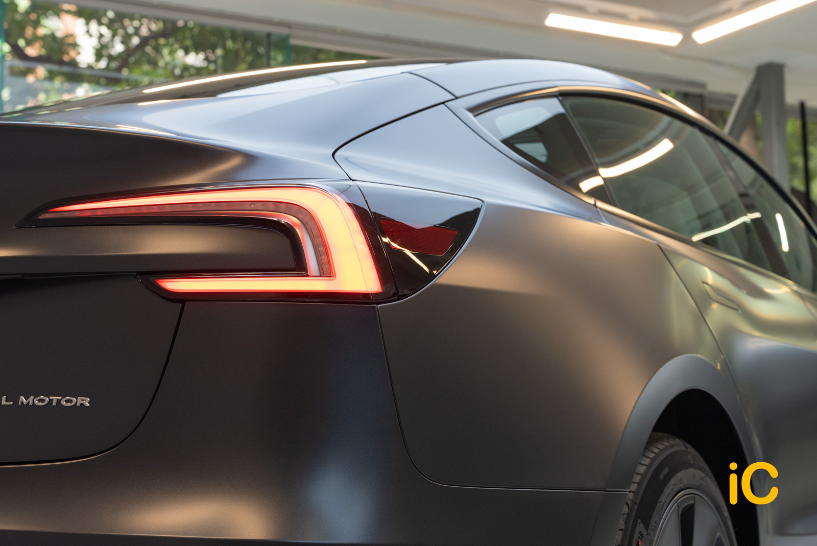 Tesla Model 3 透明 PPF 施工作品