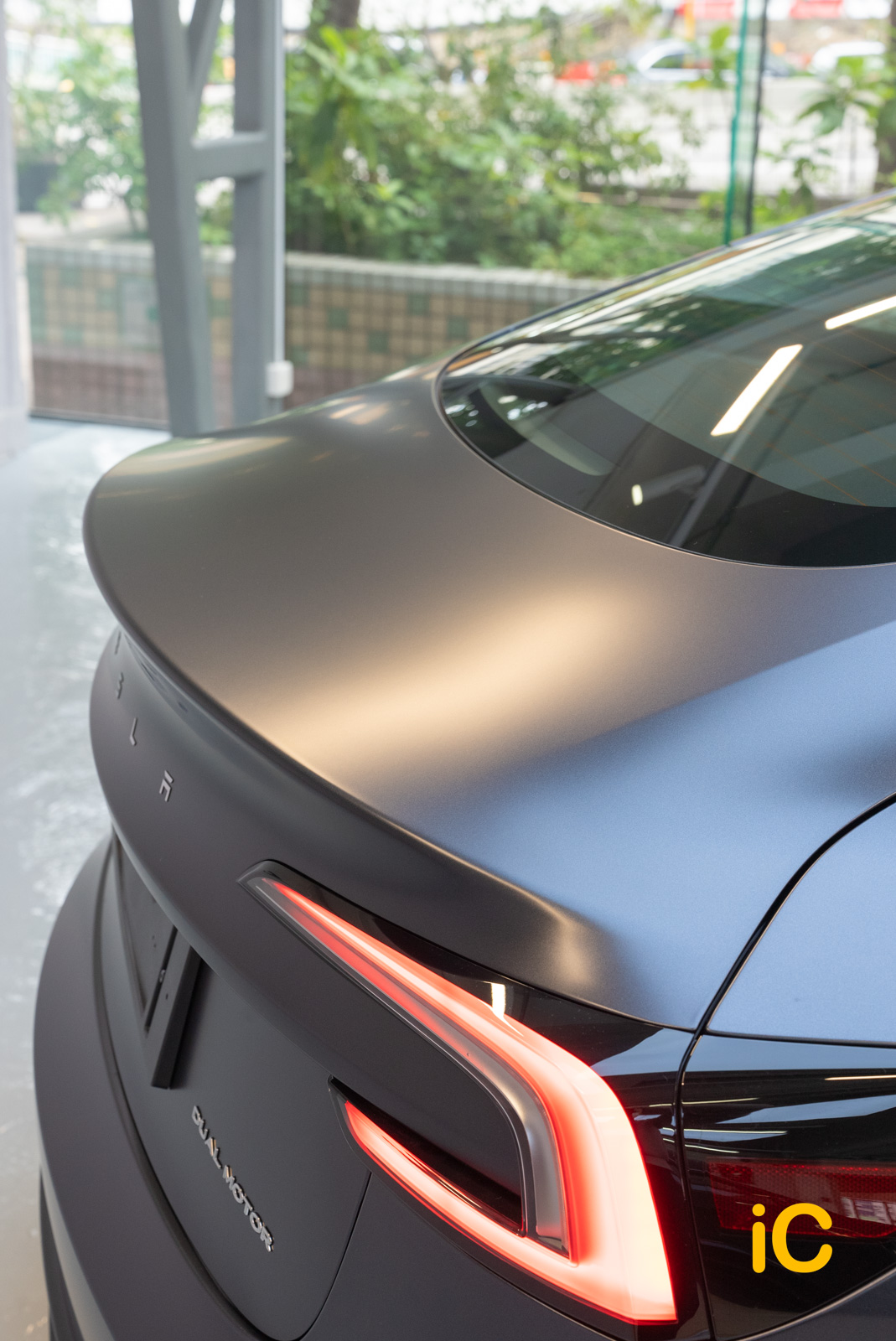 Tesla Model 3 透明 PPF 施工作品