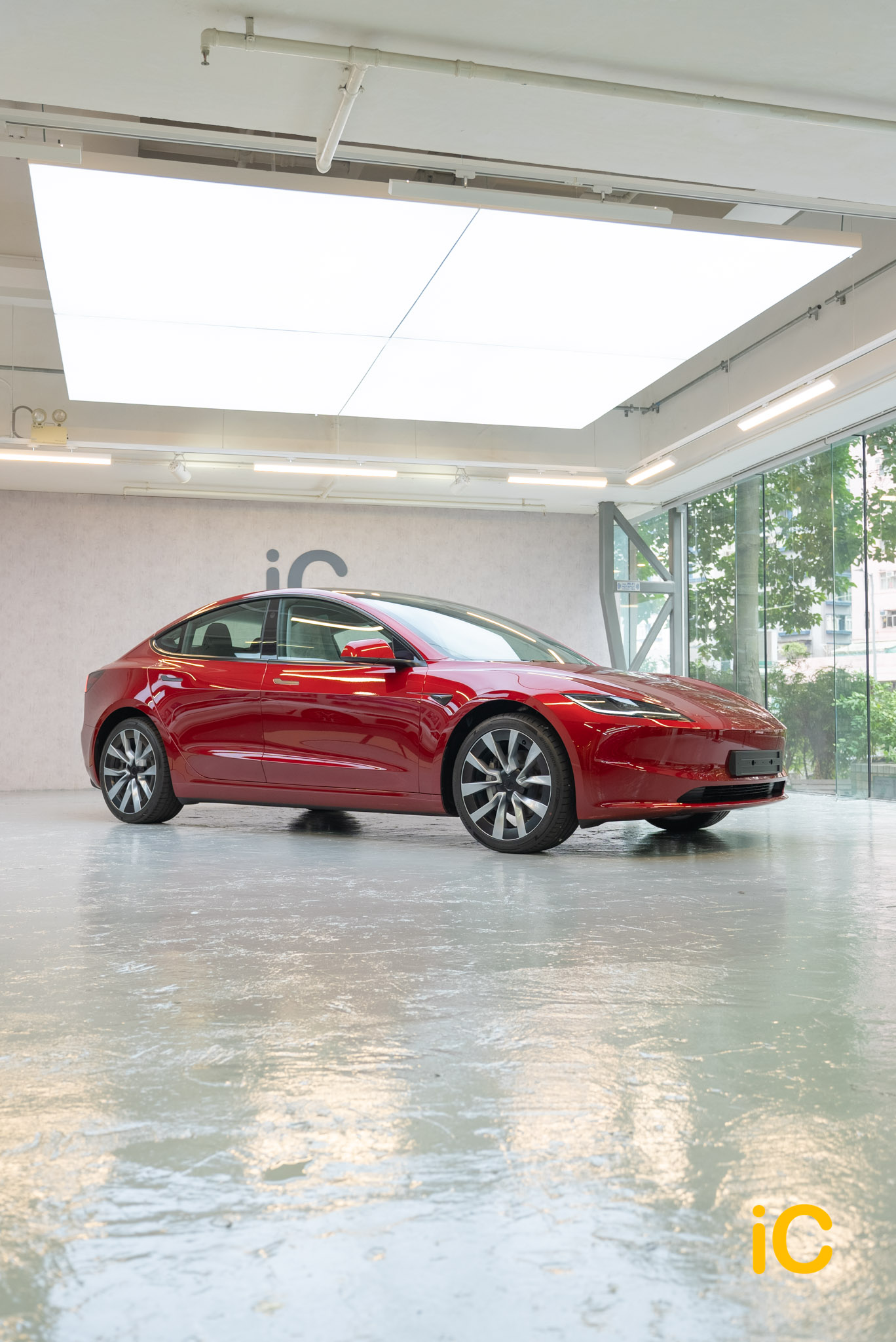 Tesla Model 3 透明 PPF 施工作品