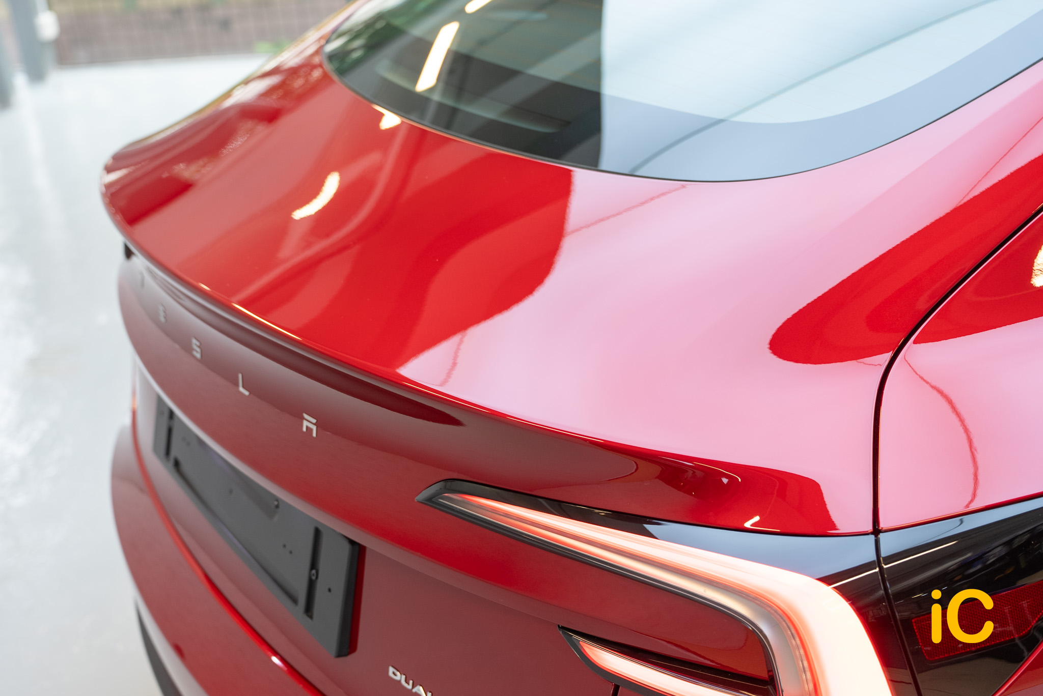 Tesla Model 3 透明 PPF 施工作品