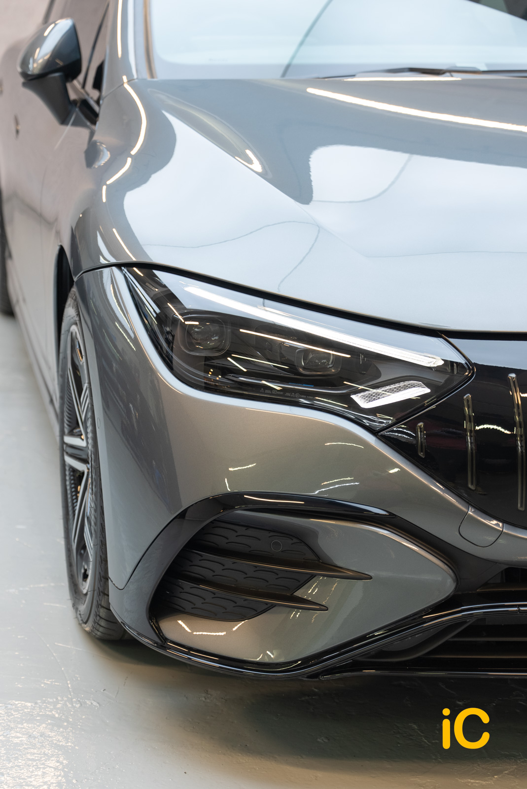 Mercedes-Benz EQE 鍍膜 施工作品