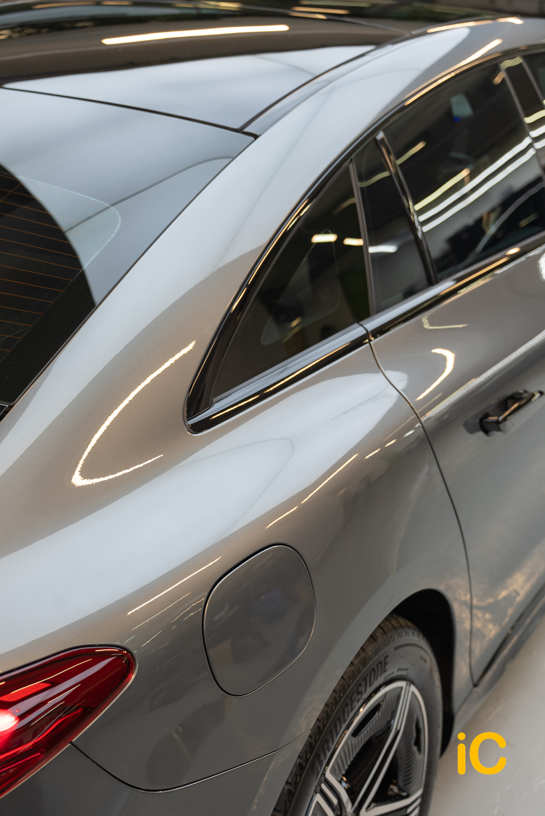 Mercedes-Benz EQE 鍍膜 施工作品