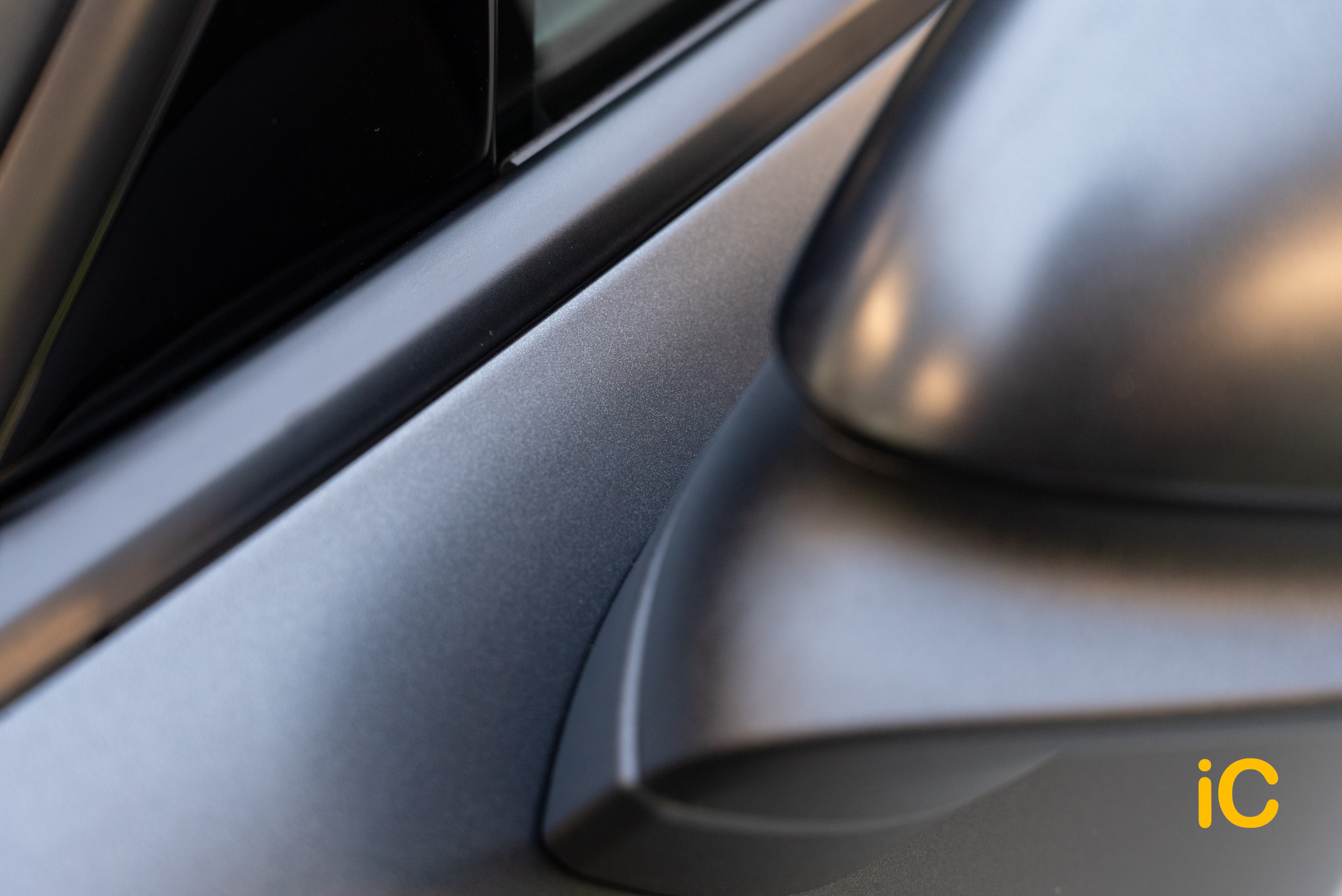 Porsche Taycan 透明 PPF 施工作品