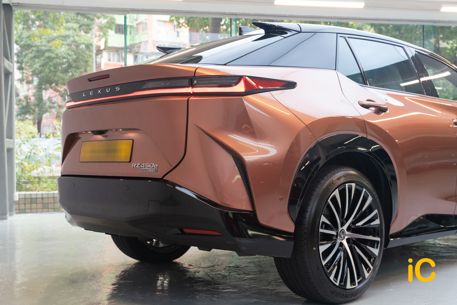 Lexus RZ 450e 透明 PPF 施工作品