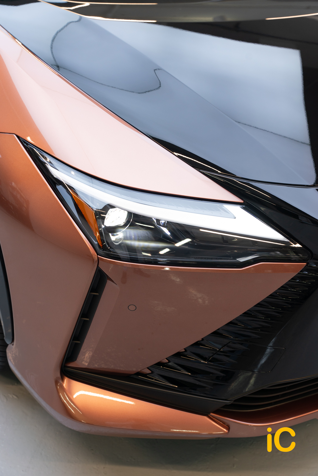 Lexus RZ 450e 透明 PPF 施工作品