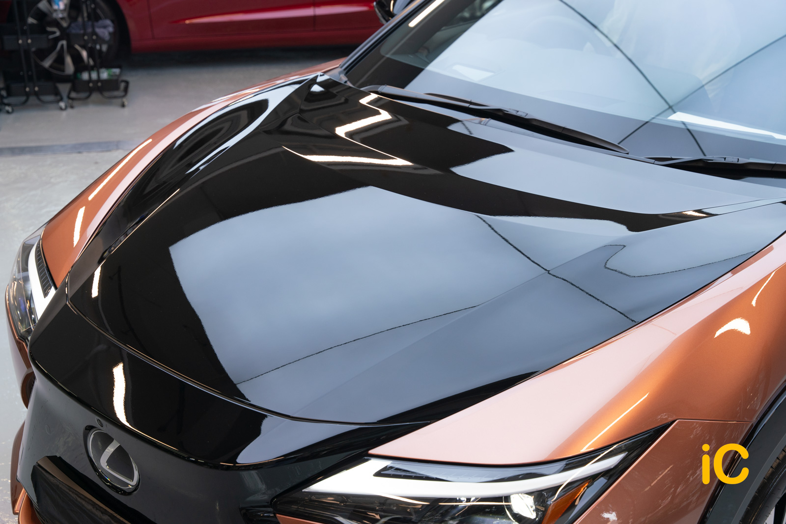 Lexus RZ 450e 透明 PPF 施工作品