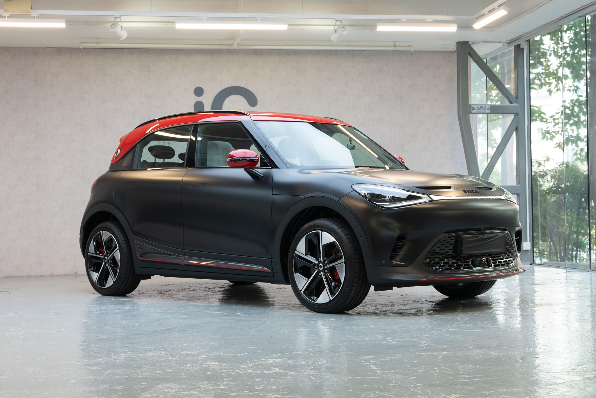 smart #1 BRABUS 透明 PPF 施工作品