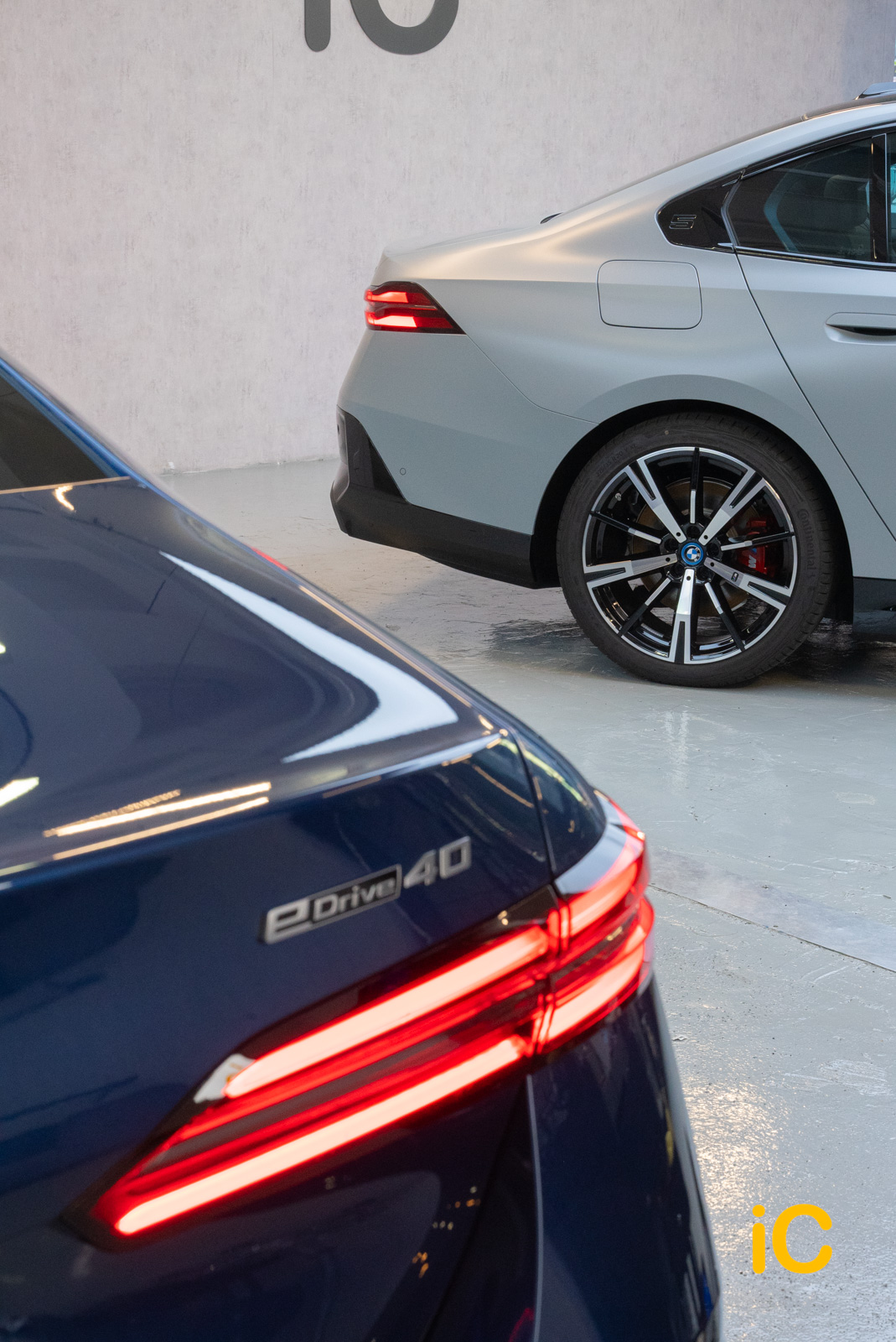 BMW i5 透明 PPF 施工作品