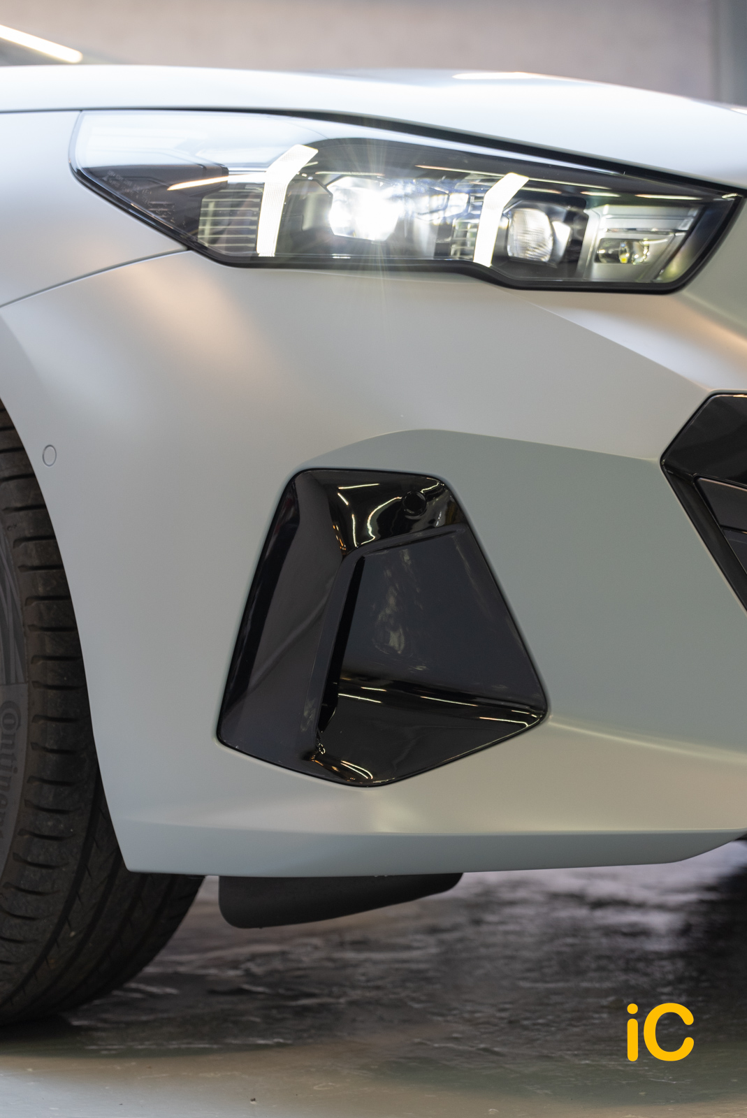 BMW i5 透明 PPF 施工作品