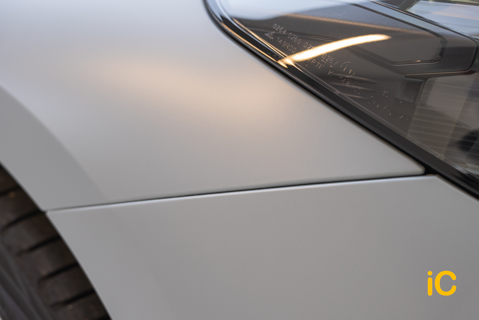 BMW i5 透明 PPF 施工作品