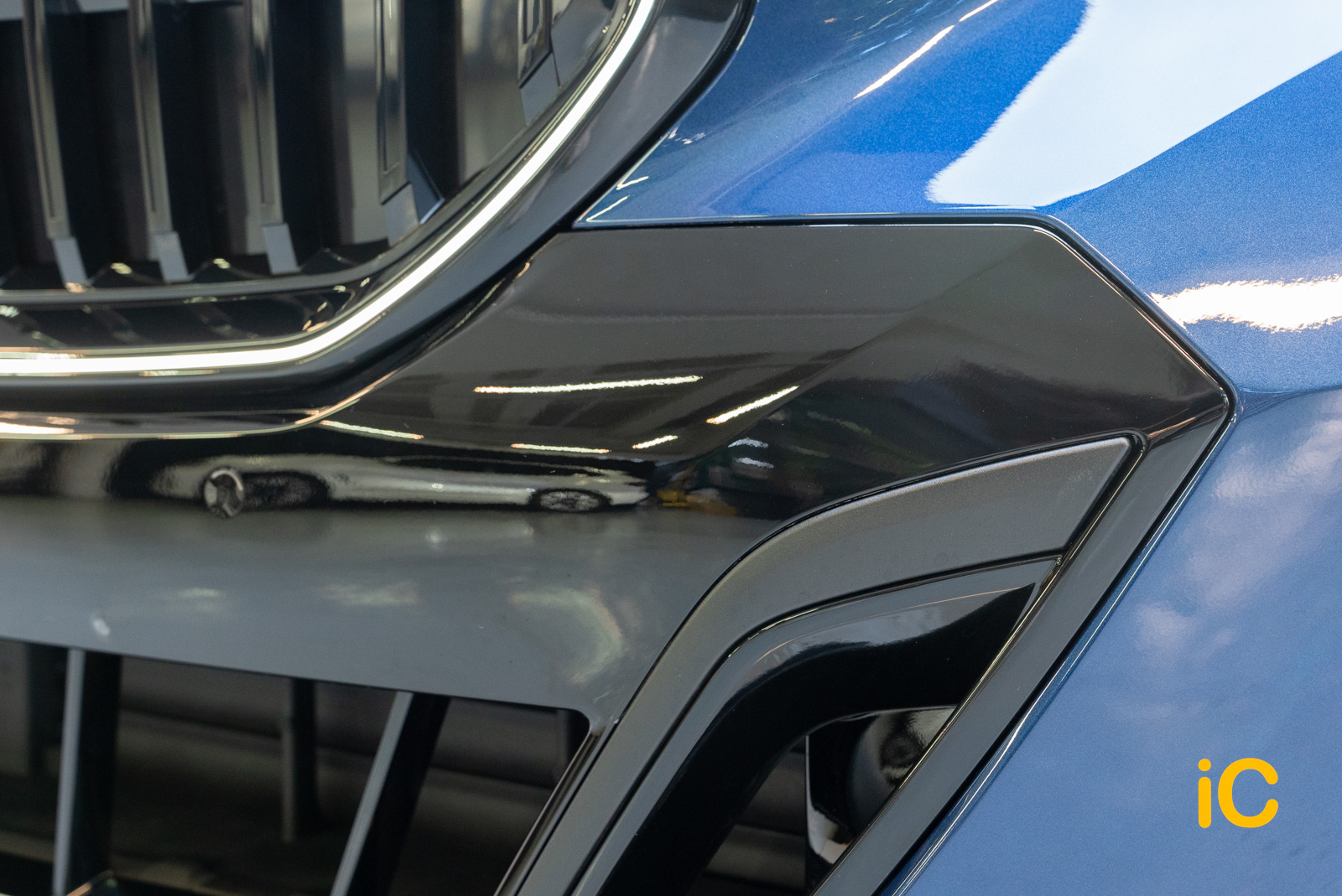 BMW i5 透明 PPF 施工作品