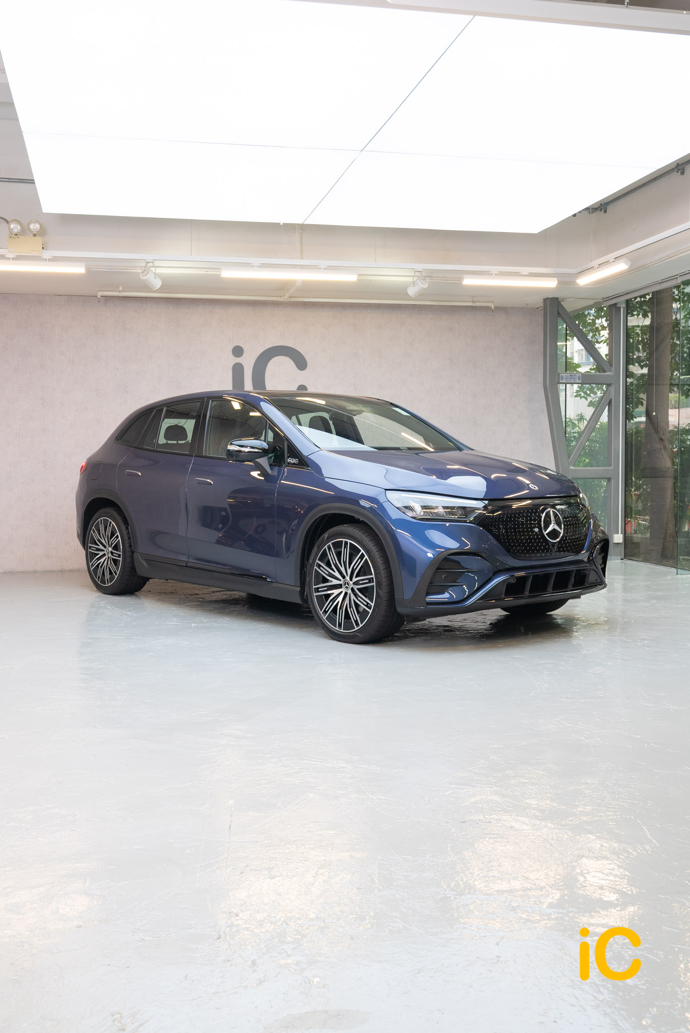 Mercedes-Benz EQE SUV 透明 PPF 施工作品