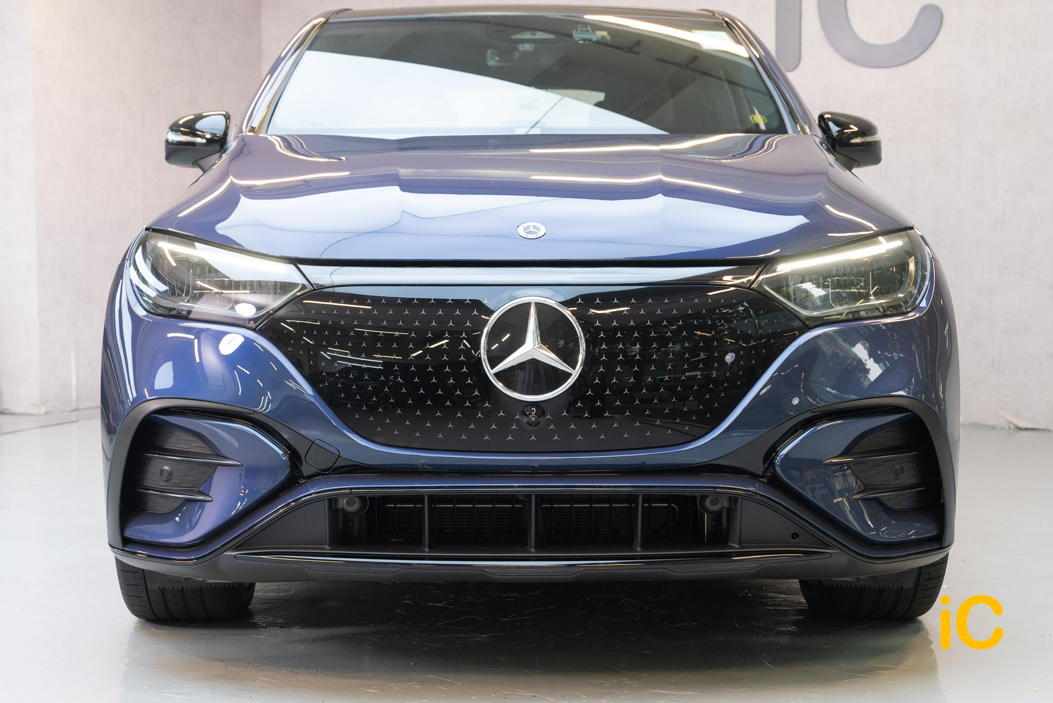 Mercedes-Benz EQE SUV 透明 PPF 施工作品