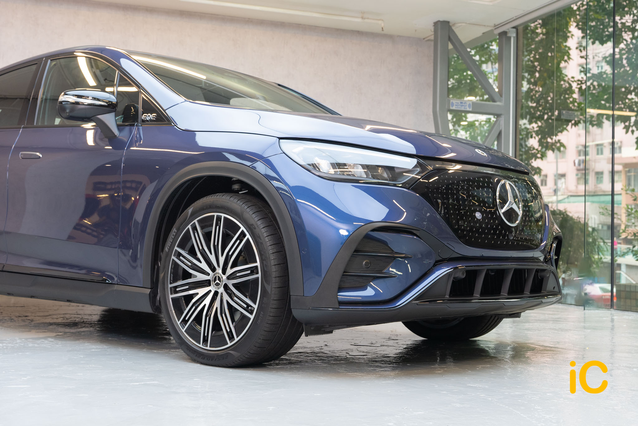 Mercedes-Benz EQE SUV 透明 PPF 施工作品