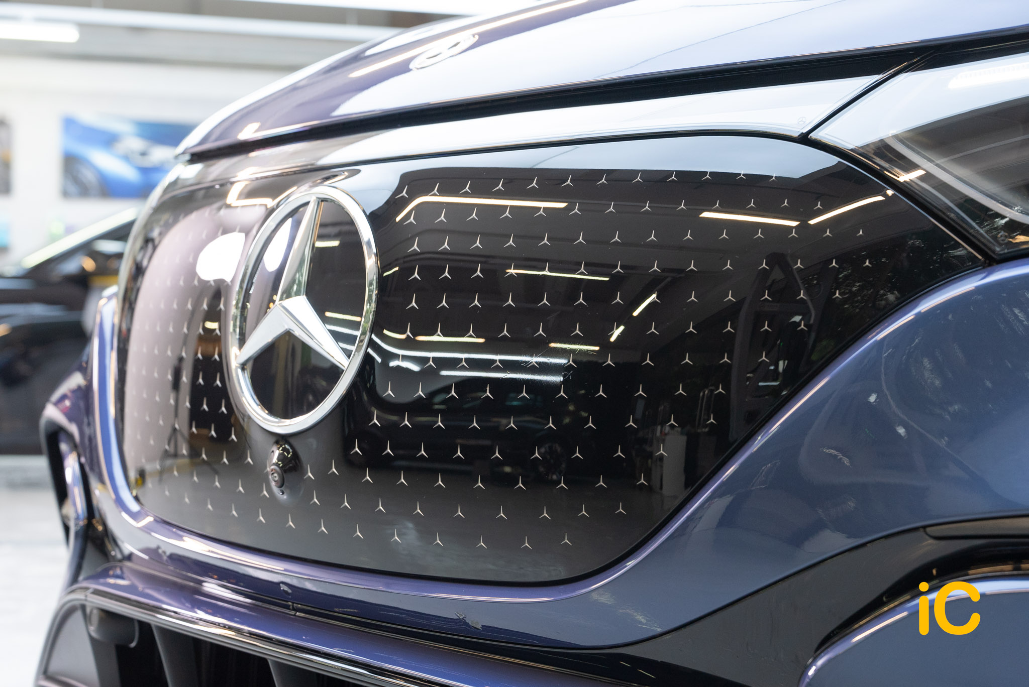 Mercedes-Benz EQE SUV 透明 PPF 施工作品