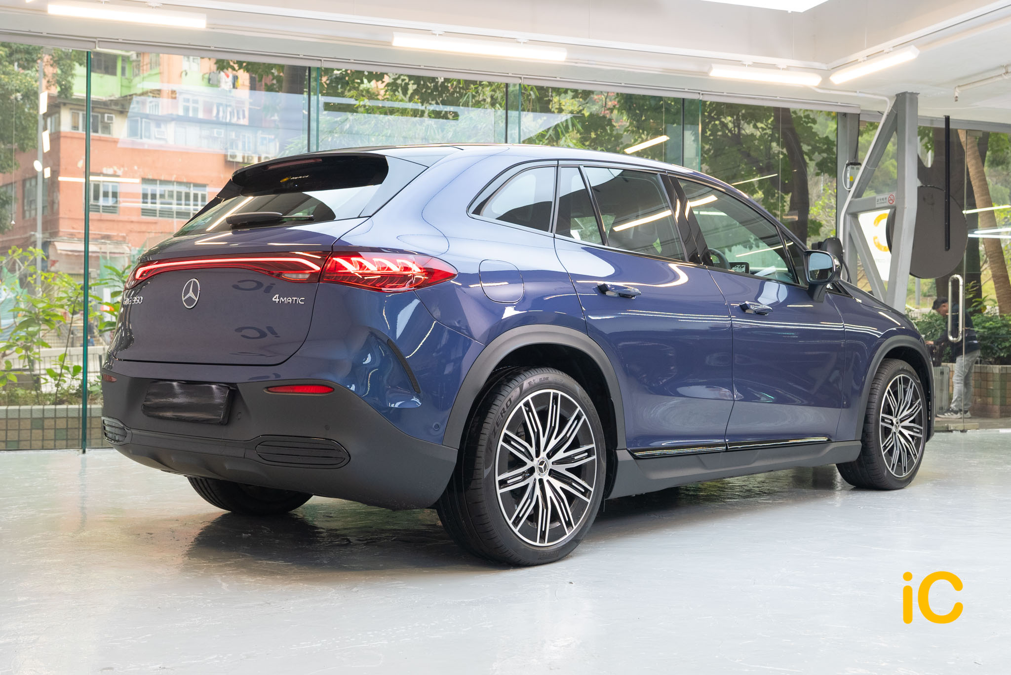 Mercedes-Benz EQE SUV 透明 PPF 施工作品