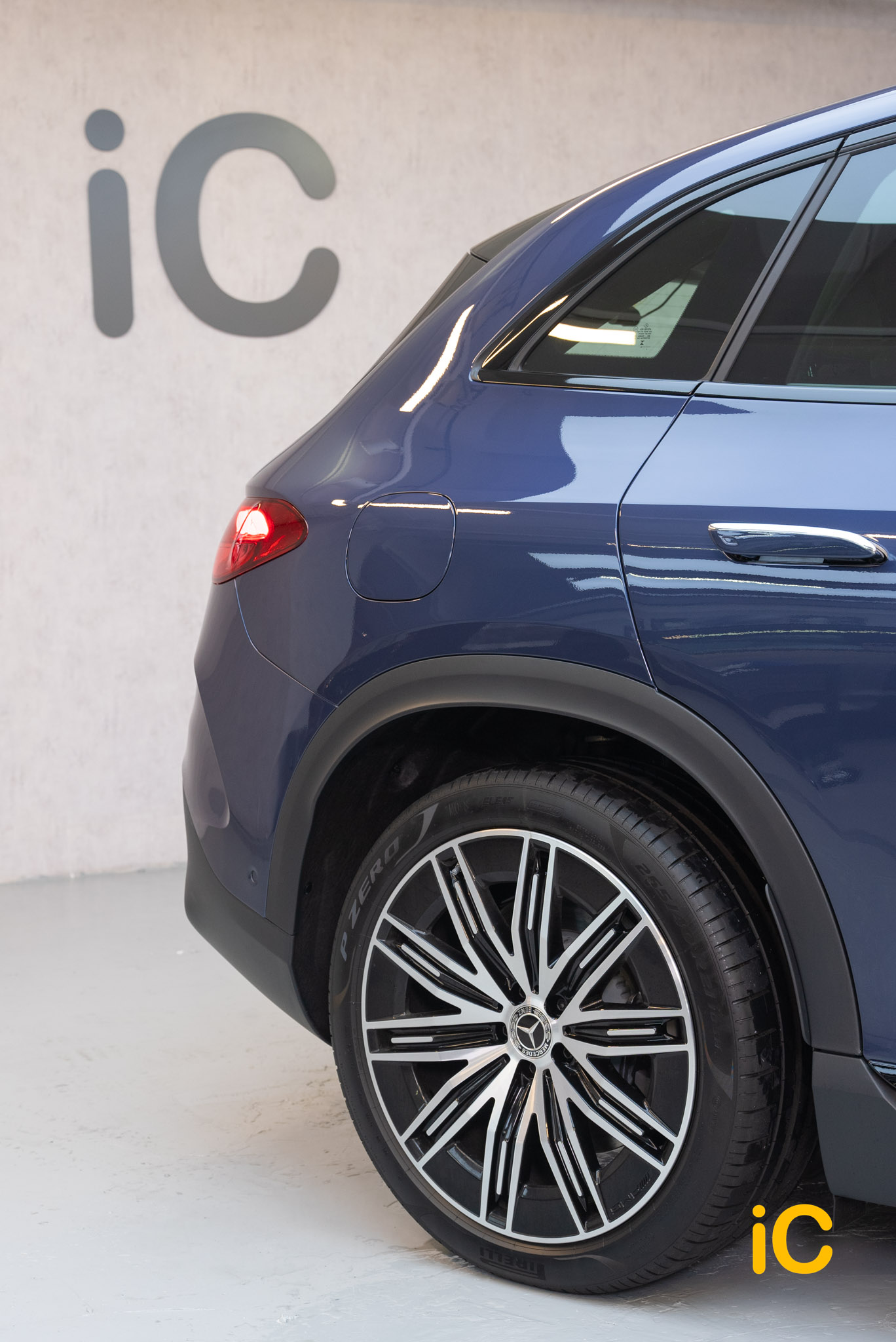 Mercedes-Benz EQE SUV 透明 PPF 施工作品