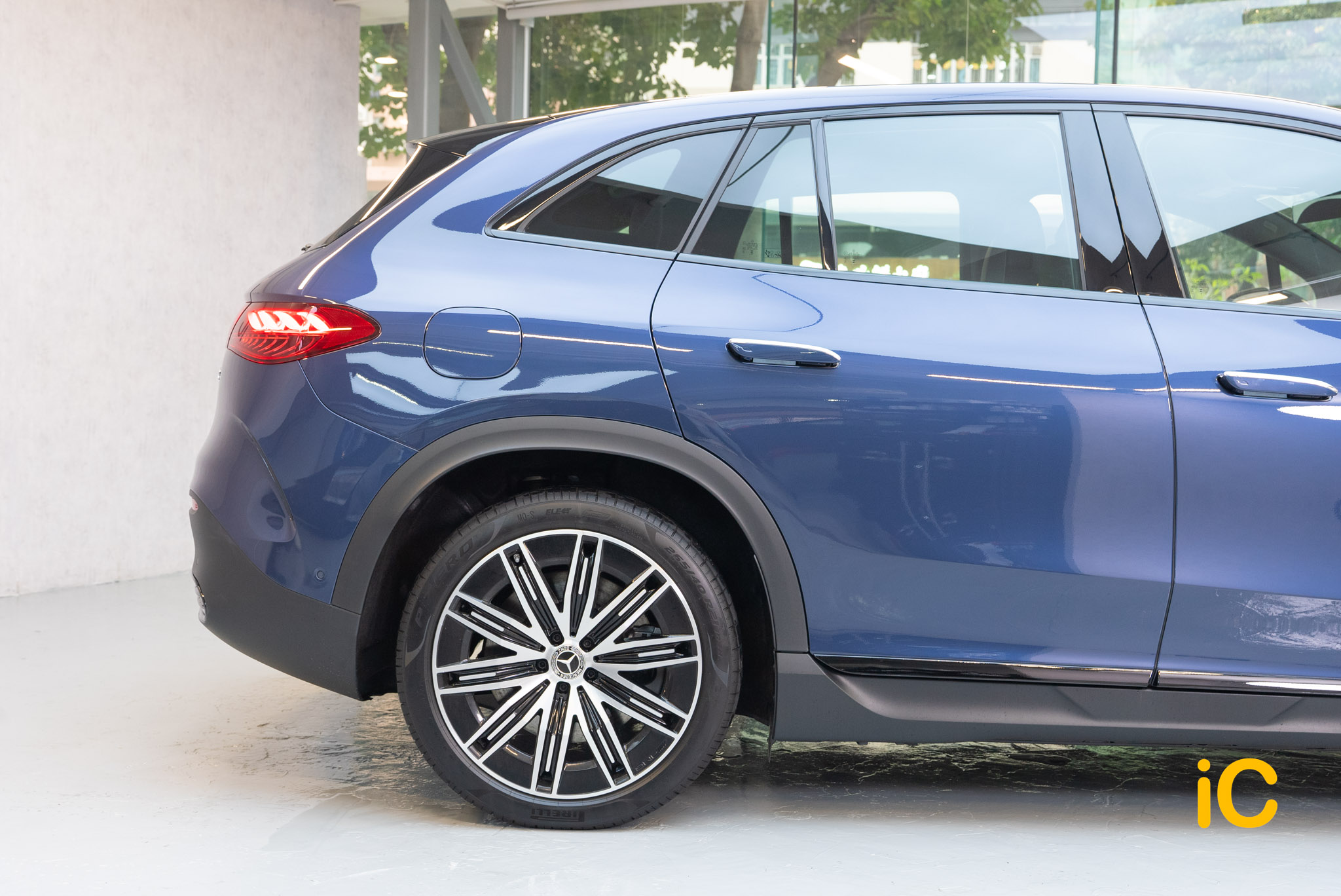 Mercedes-Benz EQE SUV 透明 PPF 施工作品