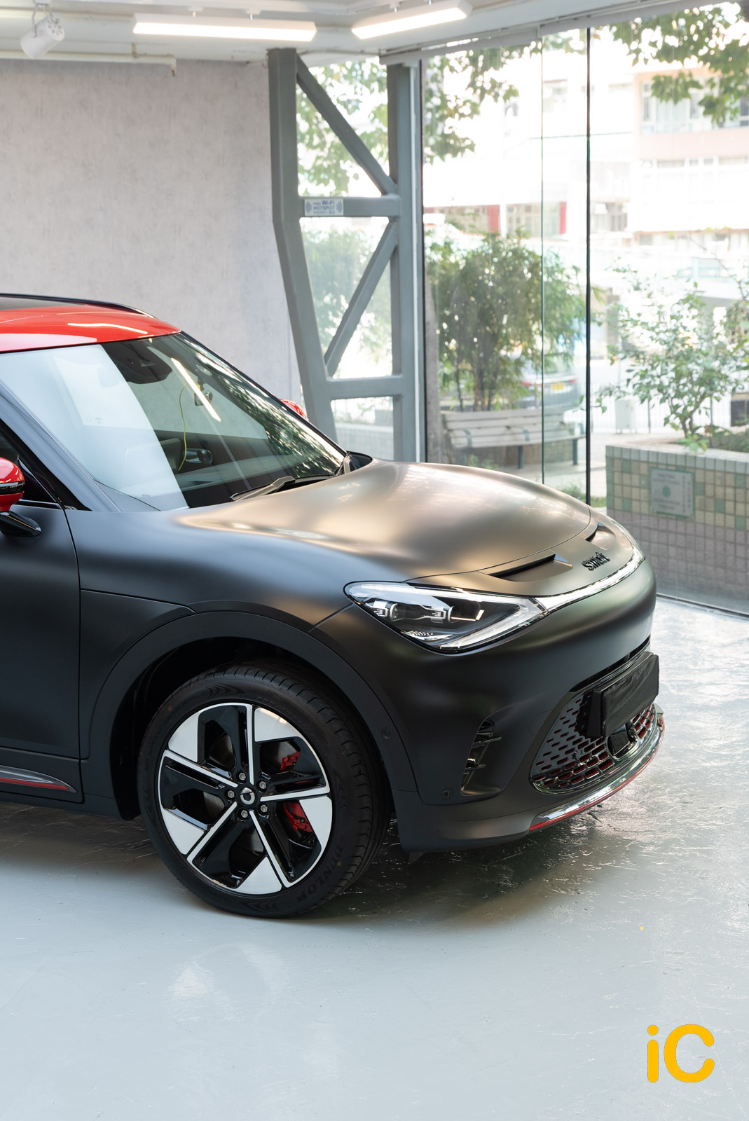 smart #1 BRABUS 透明 PPF 施工作品