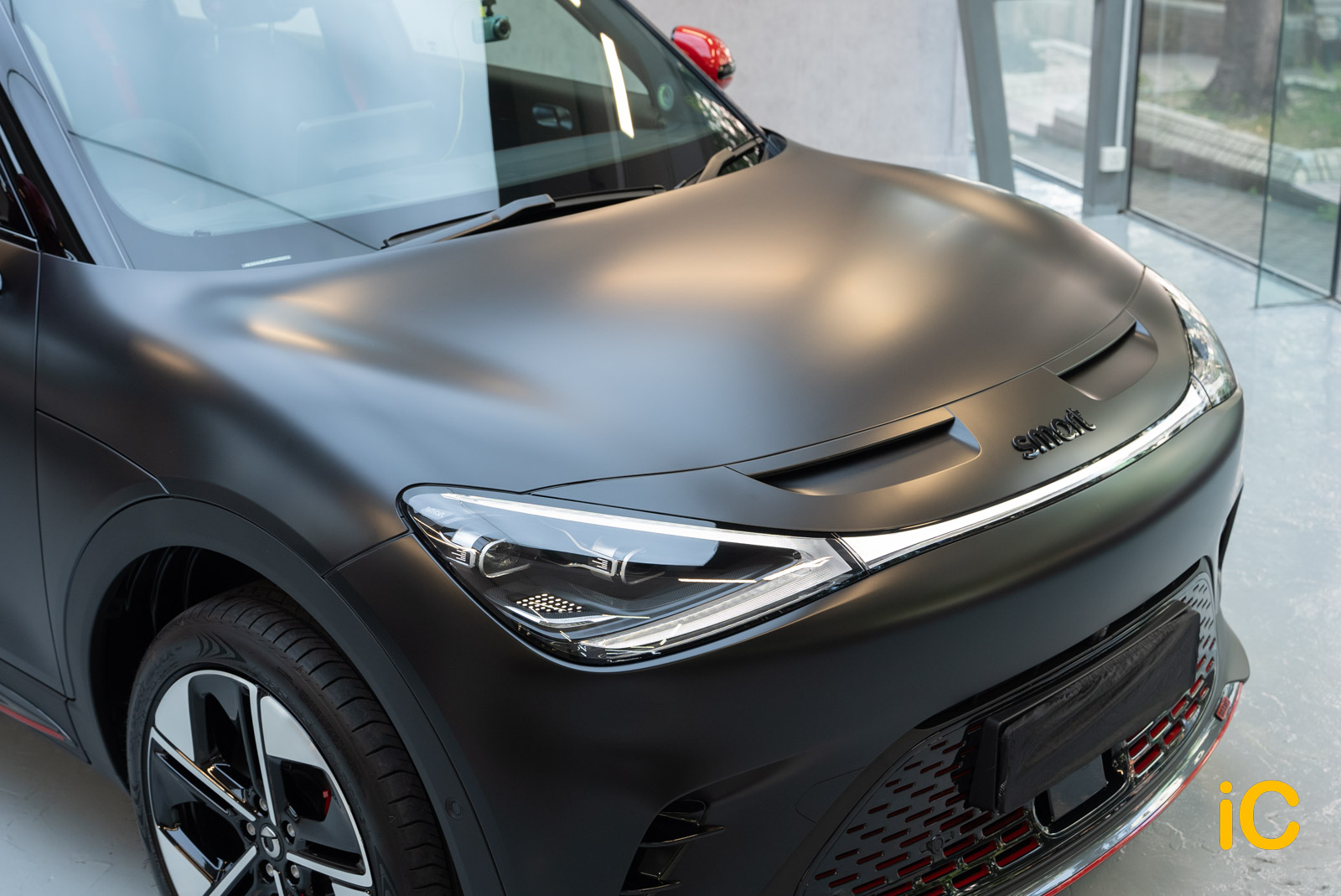 smart #1 BRABUS 透明 PPF 施工作品
