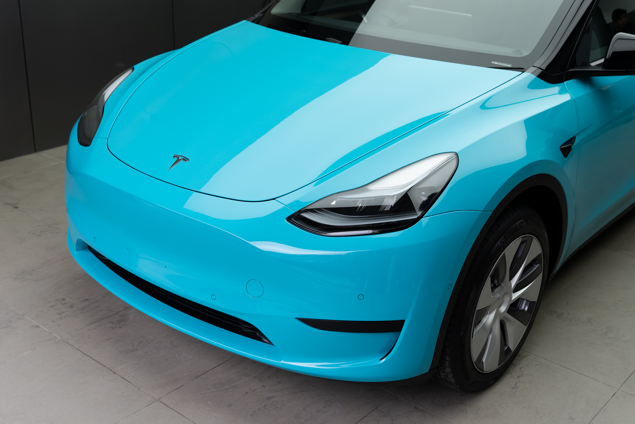 Tesla Model Y 鍍膜 施工作品