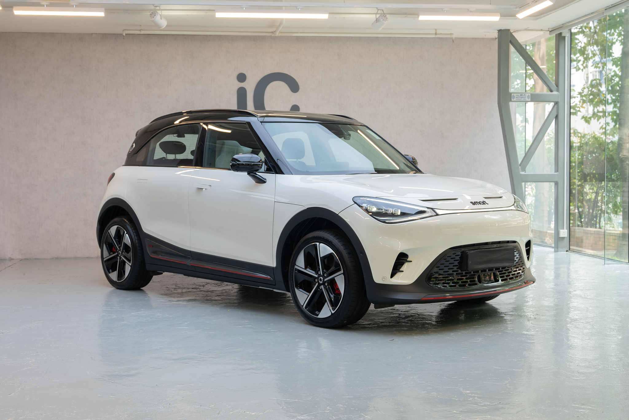 smart #1 BRABUS 透明 PPF 施工作品