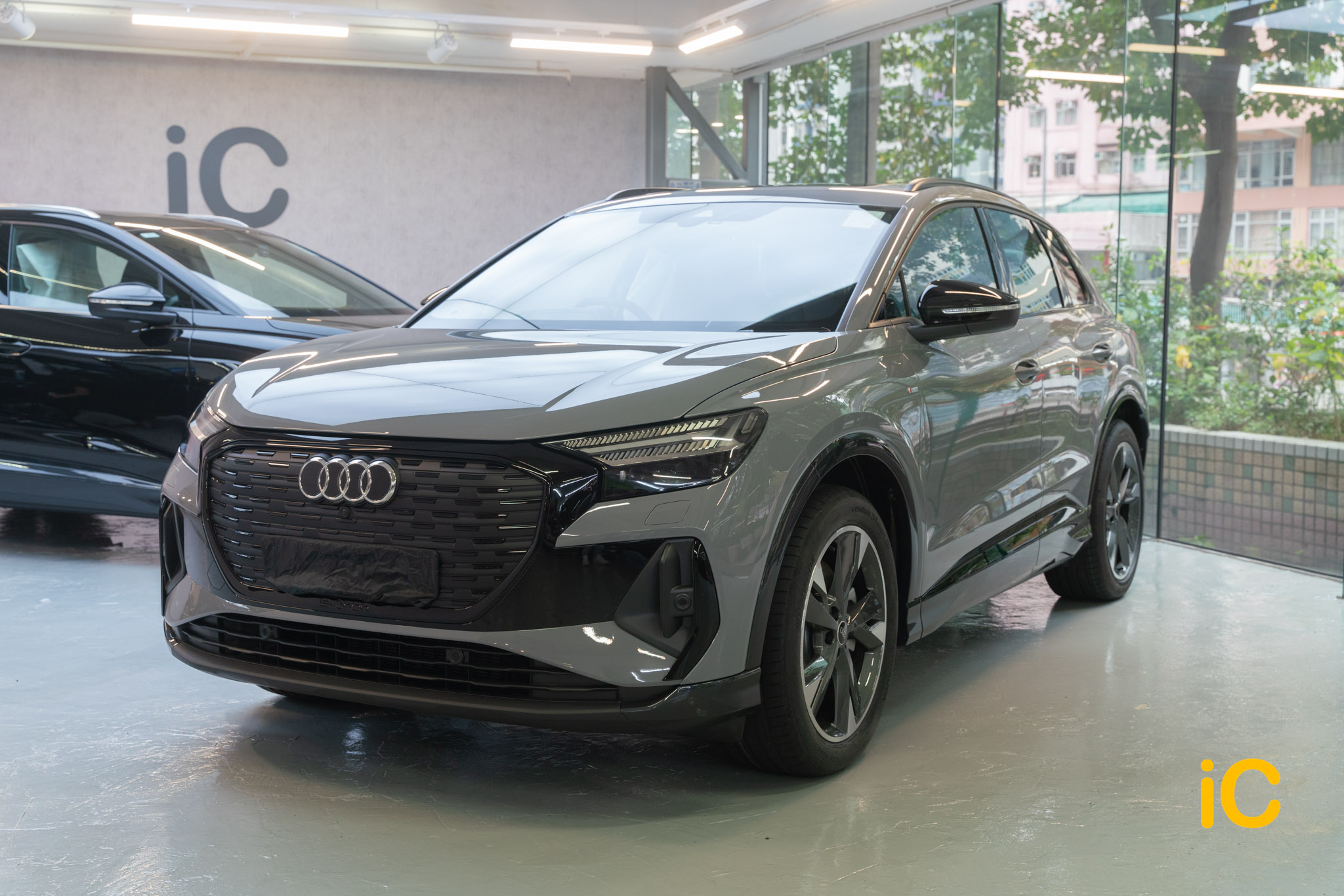 Audi Q4 e-tron 透明 PPF 施工作品