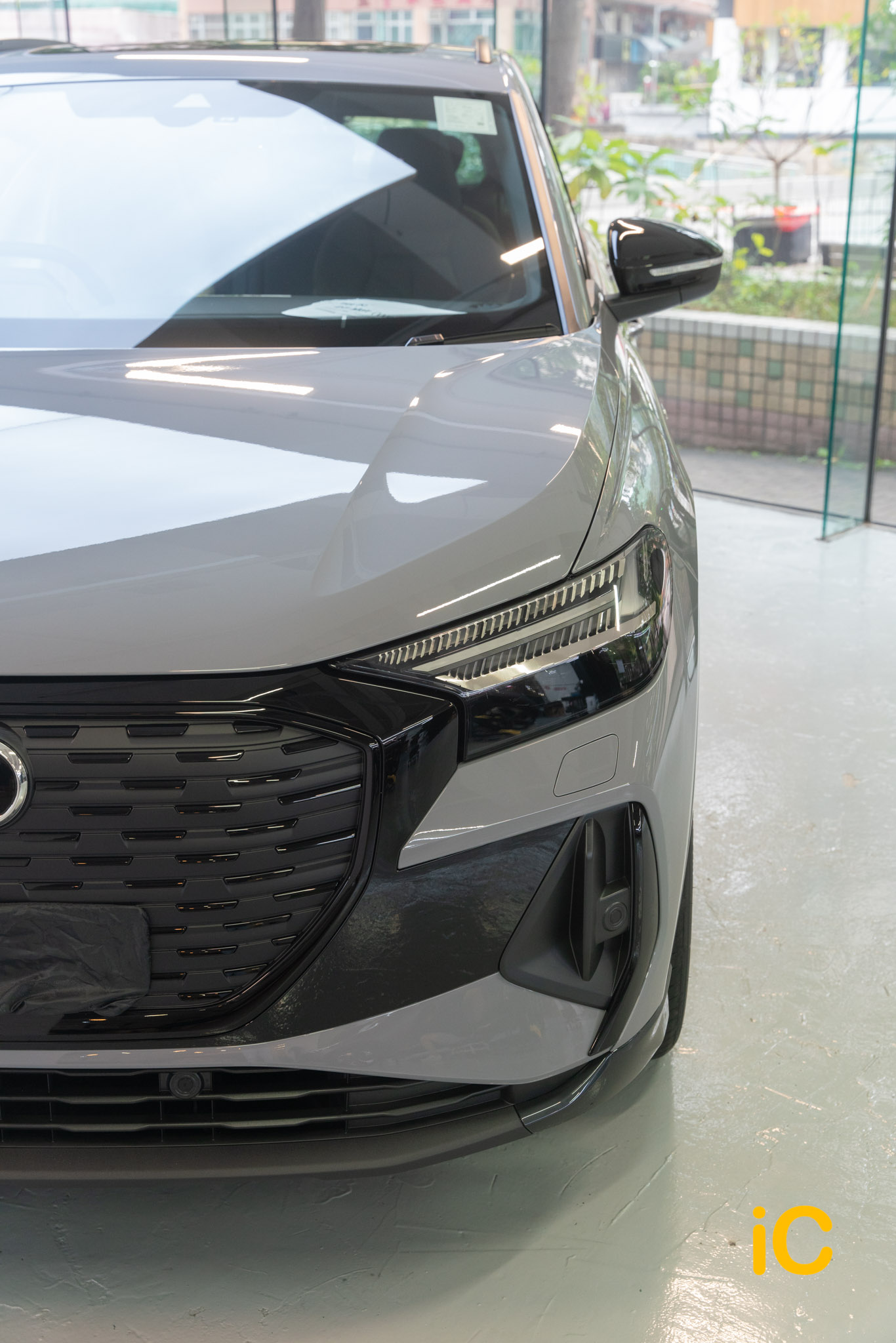 Audi Q4 e-tron 透明 PPF 施工作品