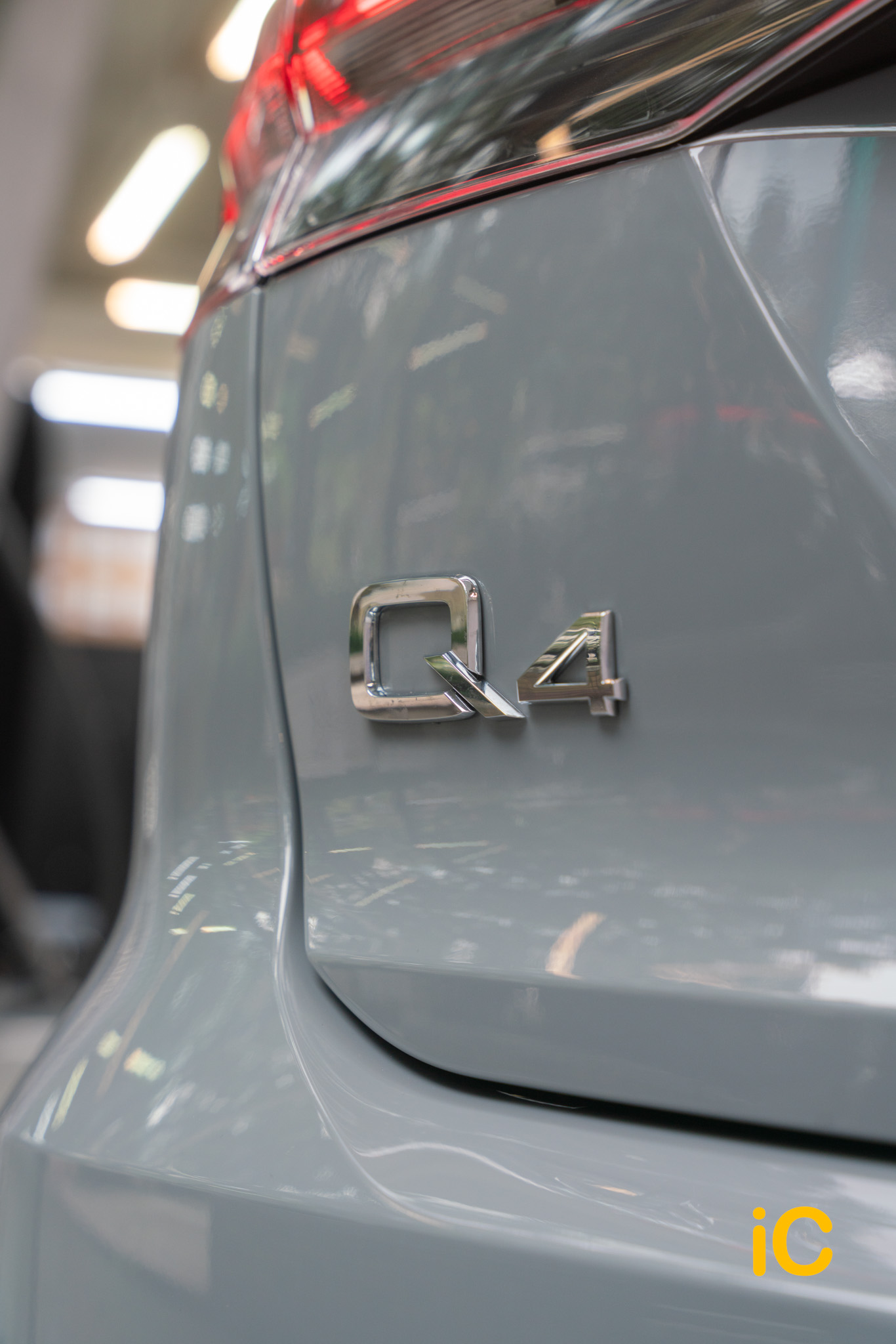 Audi Q4 e-tron 透明 PPF 施工作品