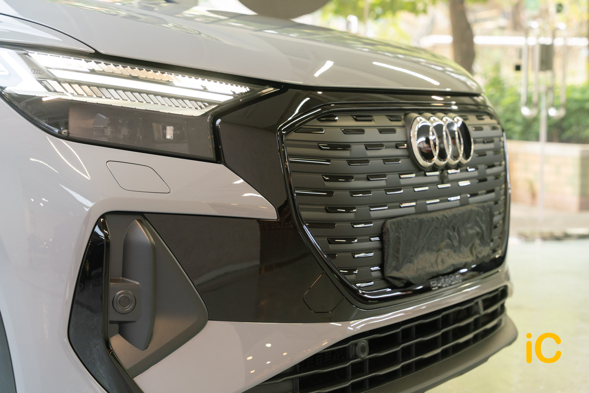 Audi Q4 e-tron 透明 PPF 施工作品