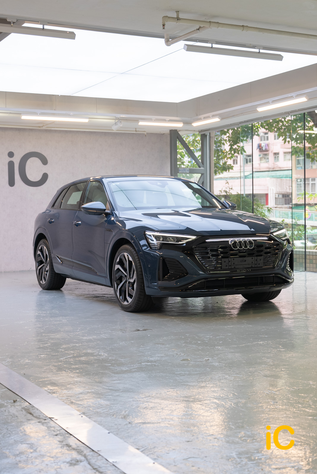 Audi Q8 e-tron 透明 PPF 施工作品