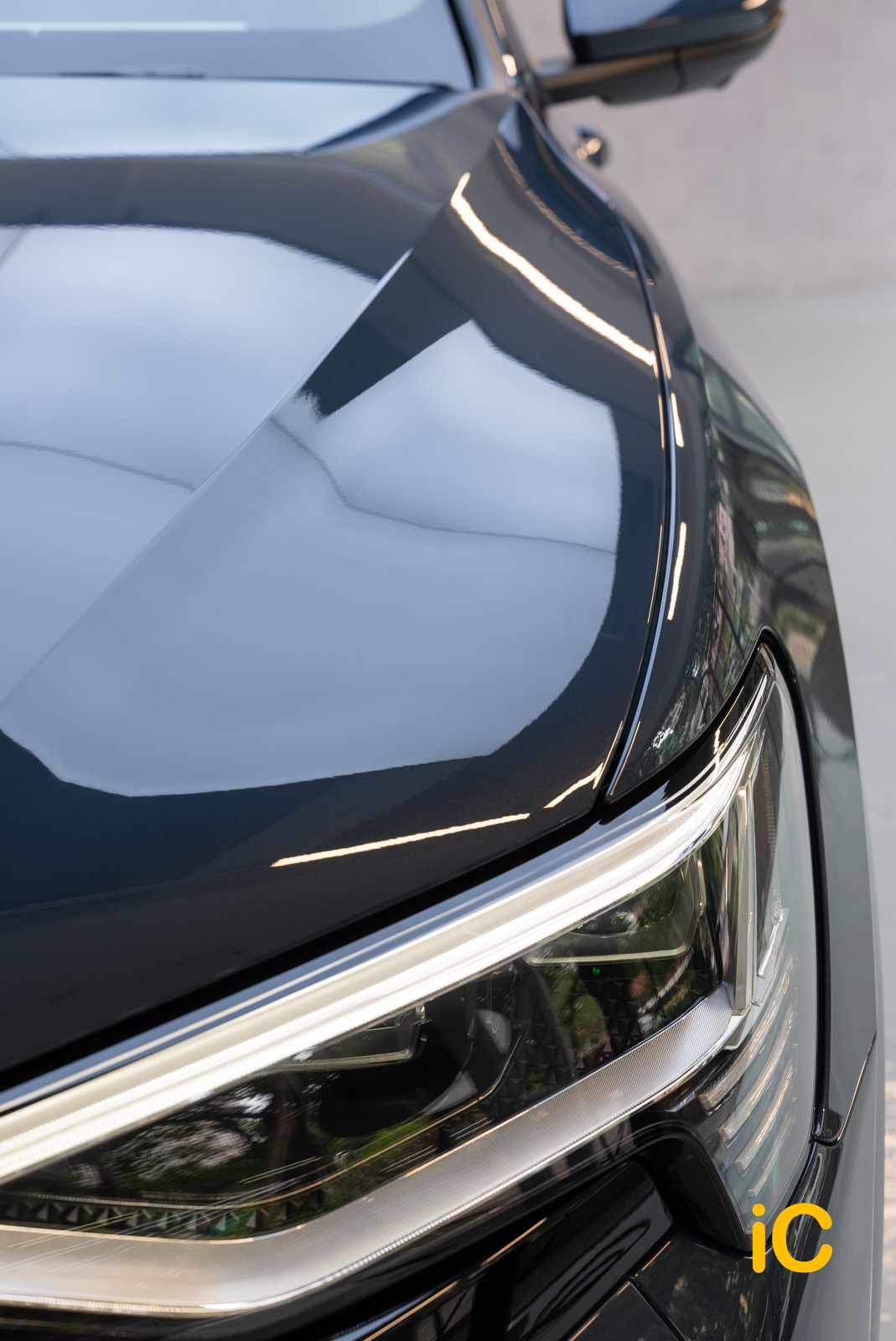 Audi Q8 e-tron 透明 PPF 施工作品