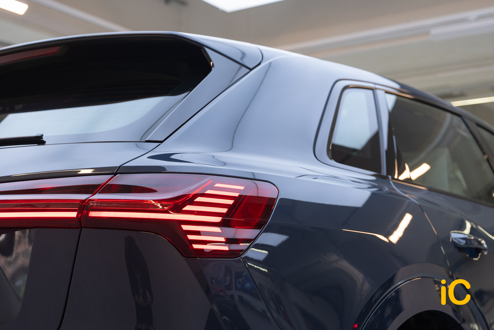 Audi Q8 e-tron 透明 PPF 施工作品