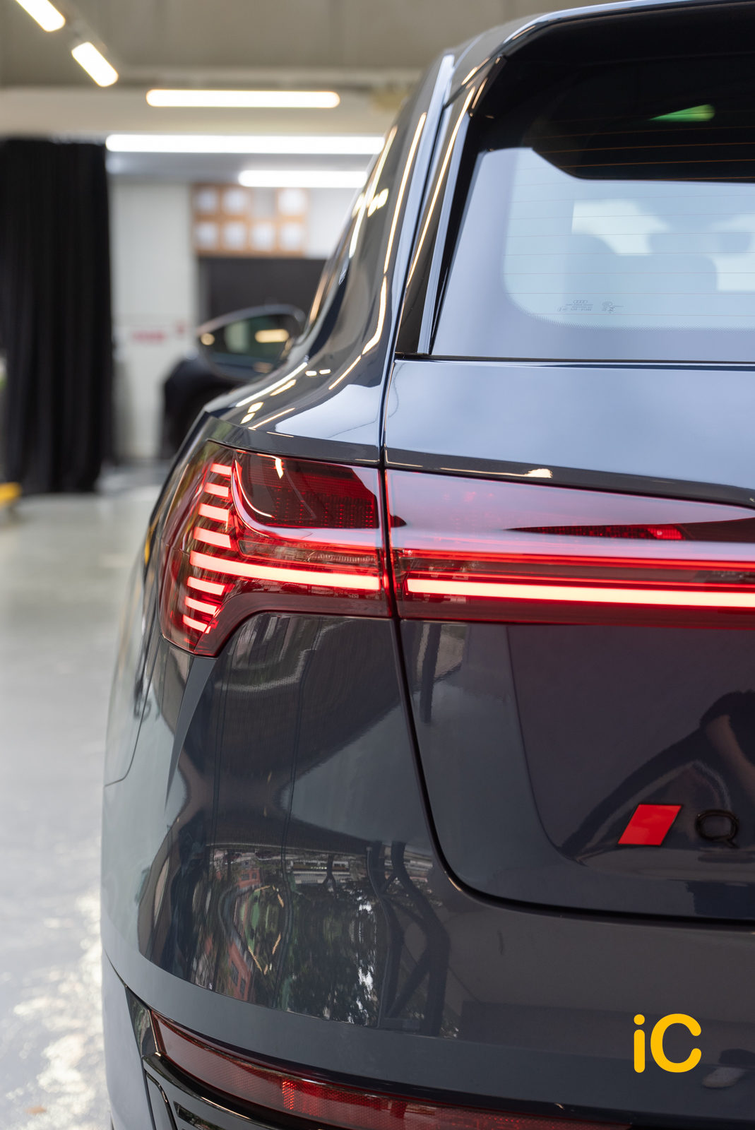 Audi Q8 e-tron 透明 PPF 施工作品